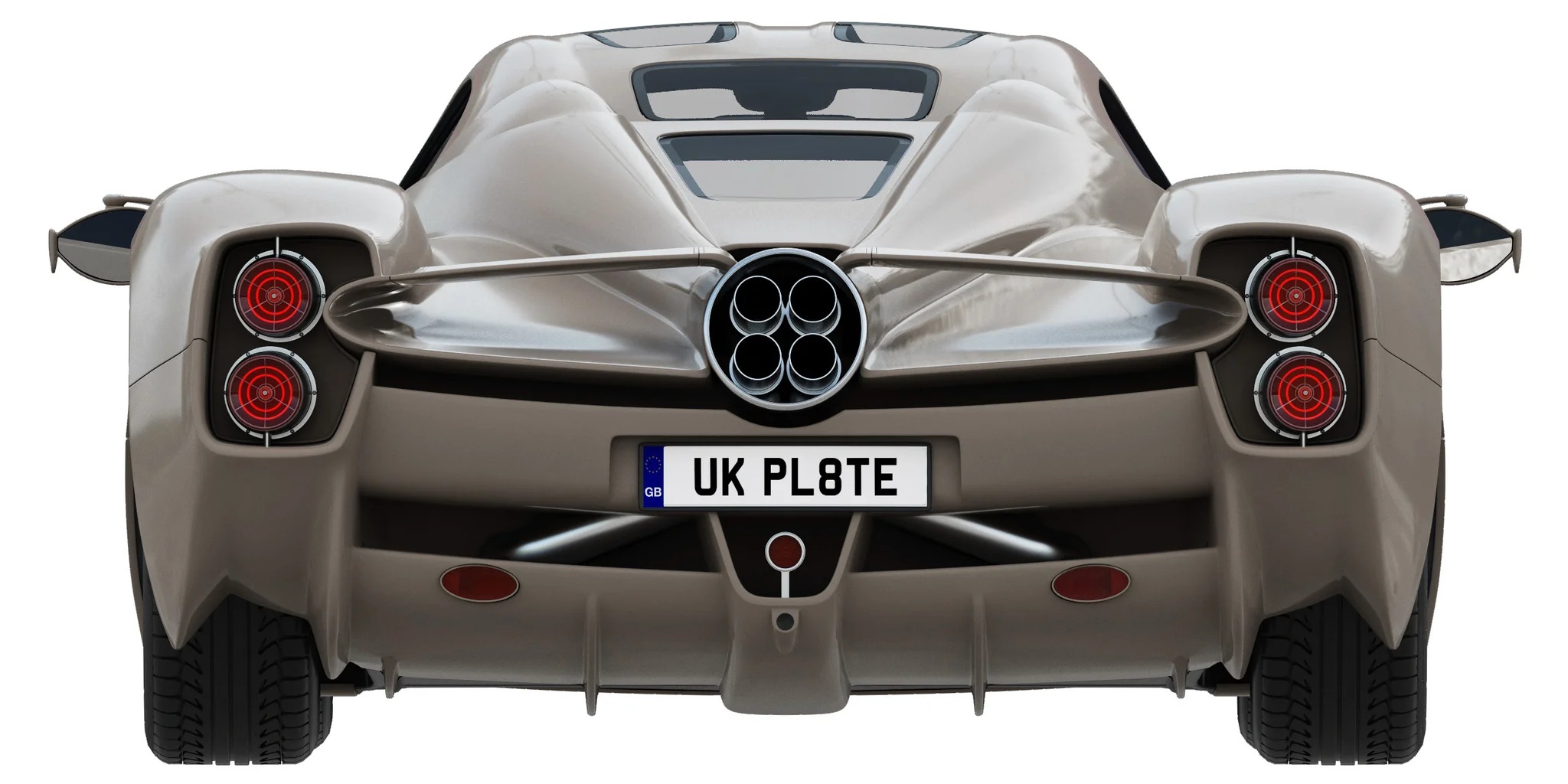 Pagani Utopia, 3D model preview 11