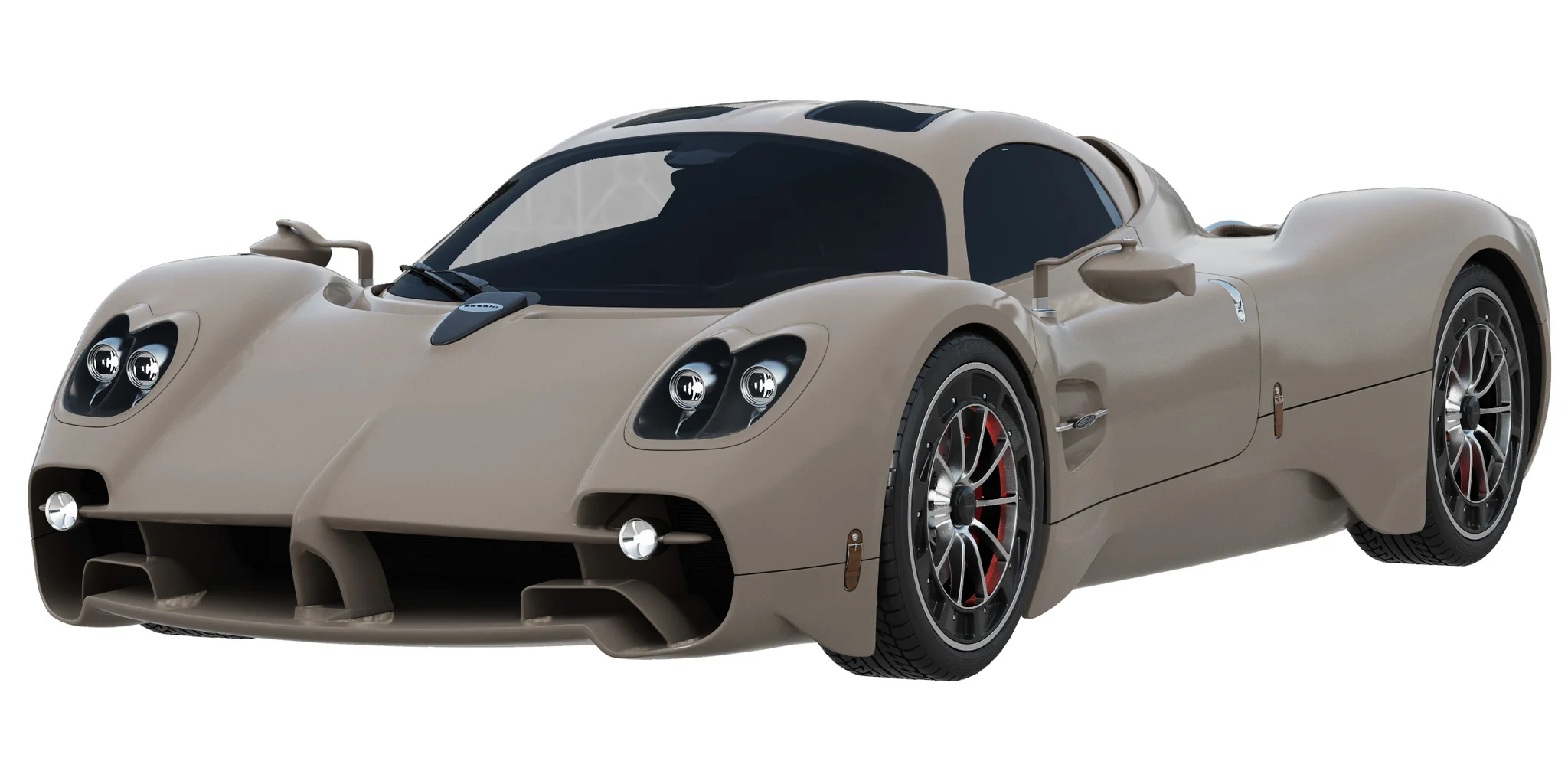 Pagani Utopia, 3D model preview 13