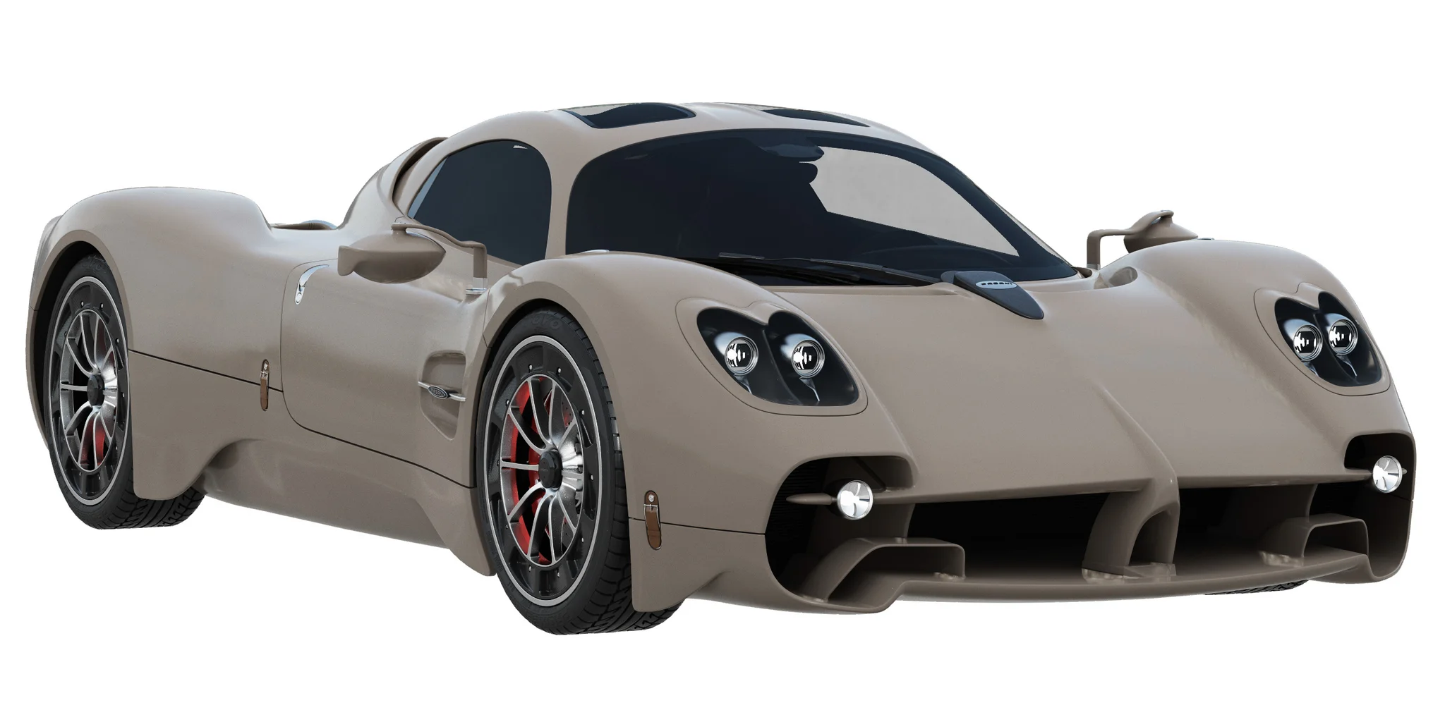 Pagani Utopia, 3D model preview 19