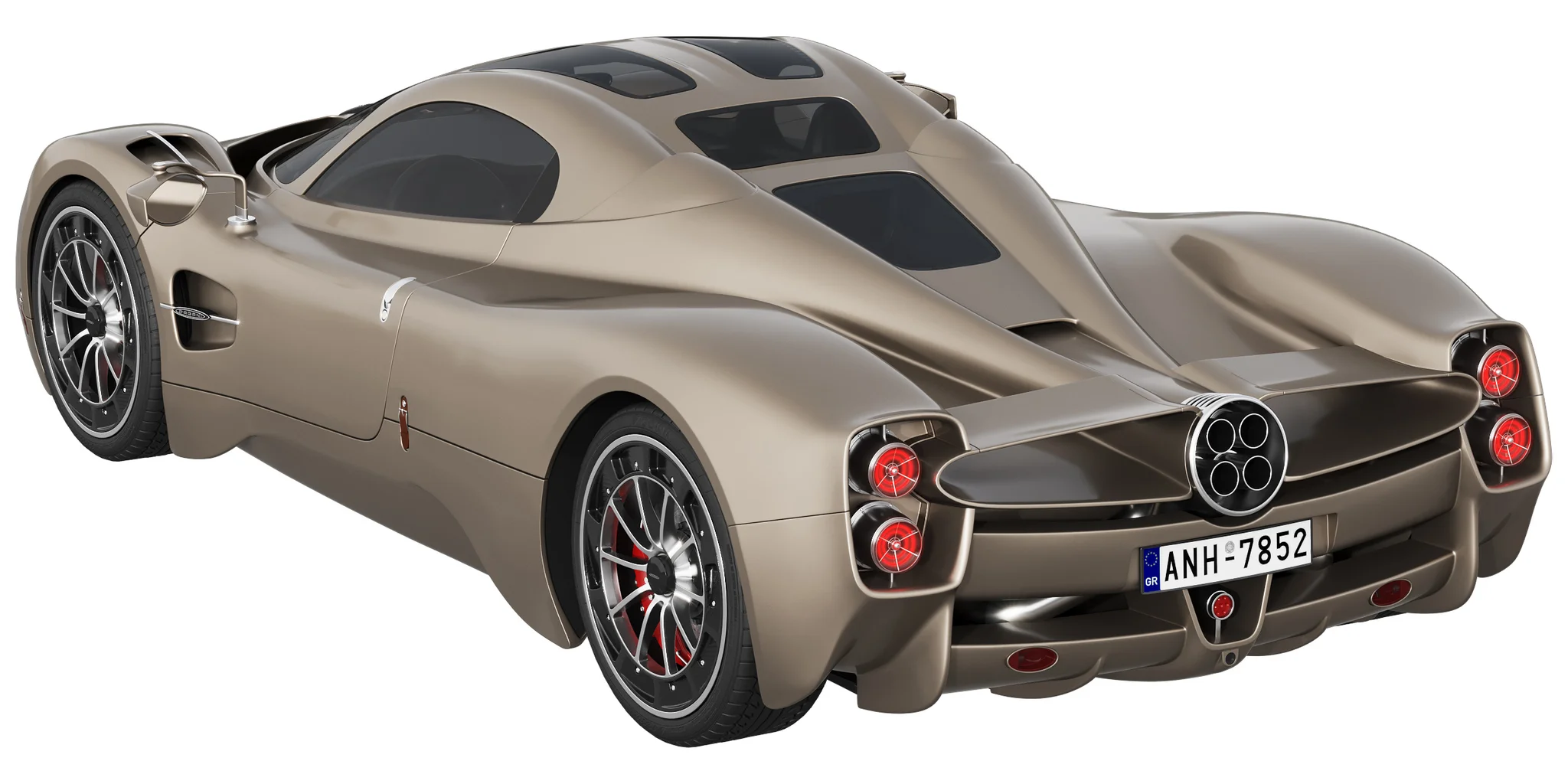 Pagani Utopia, 3D model preview 22