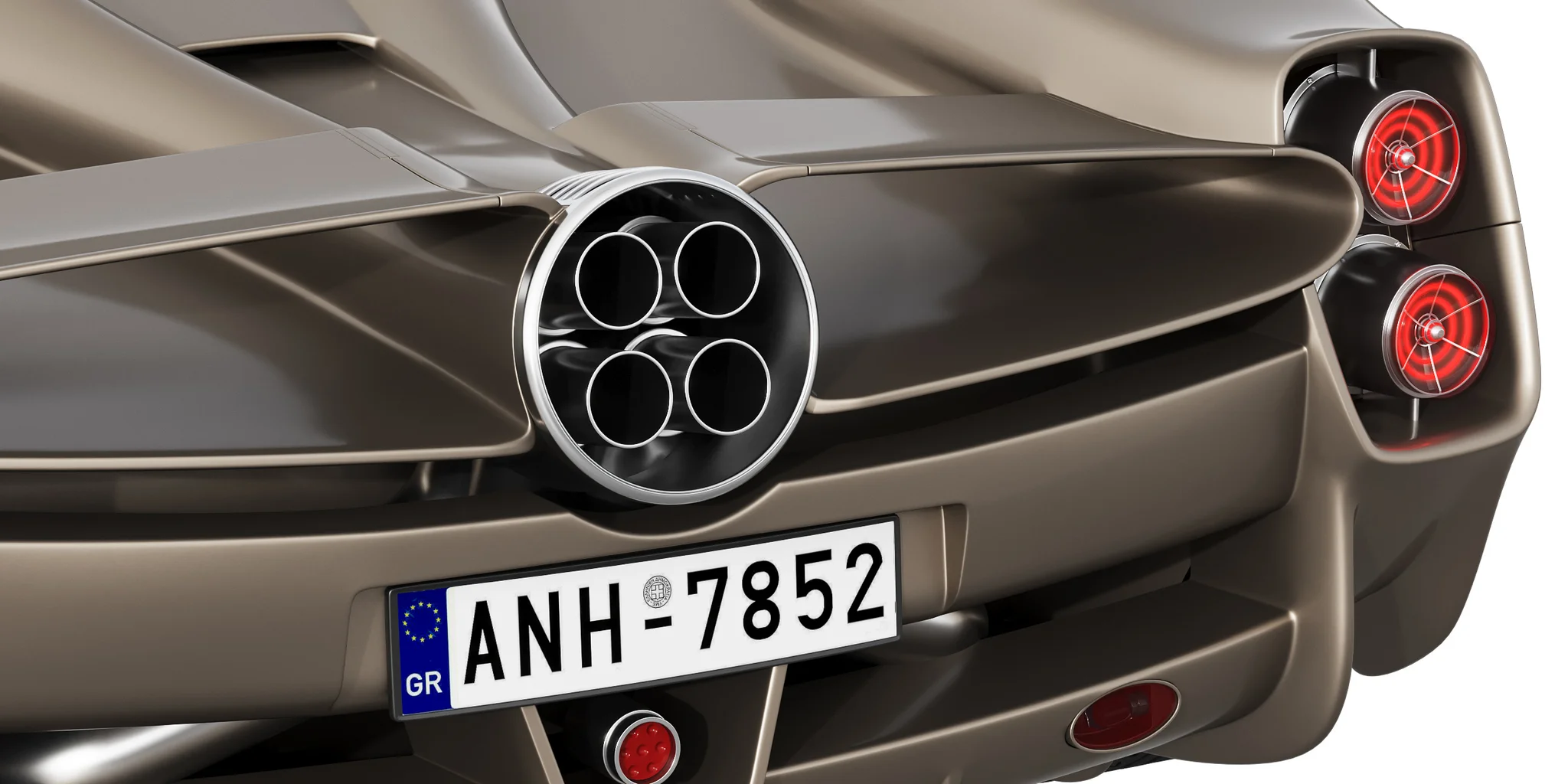 Pagani Utopia, 3D model preview 25