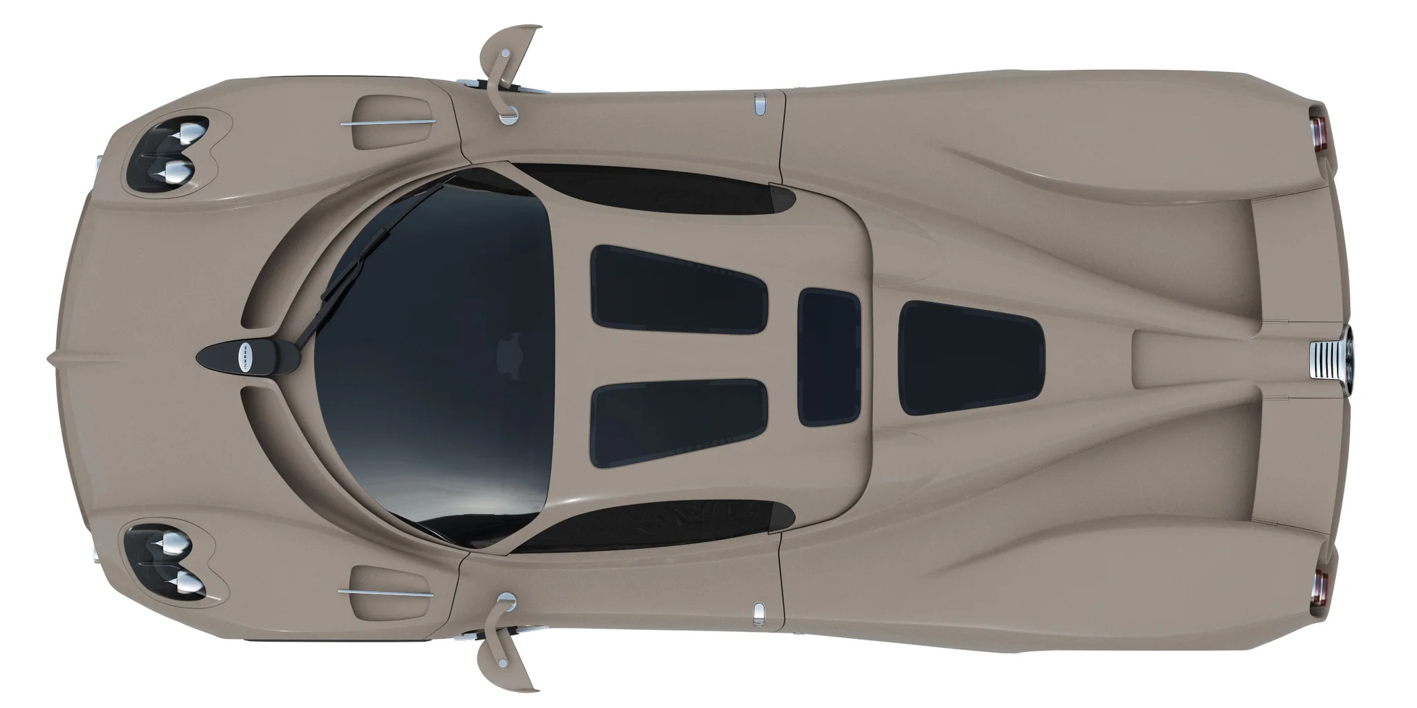 Pagani Utopia, 3D model preview 31