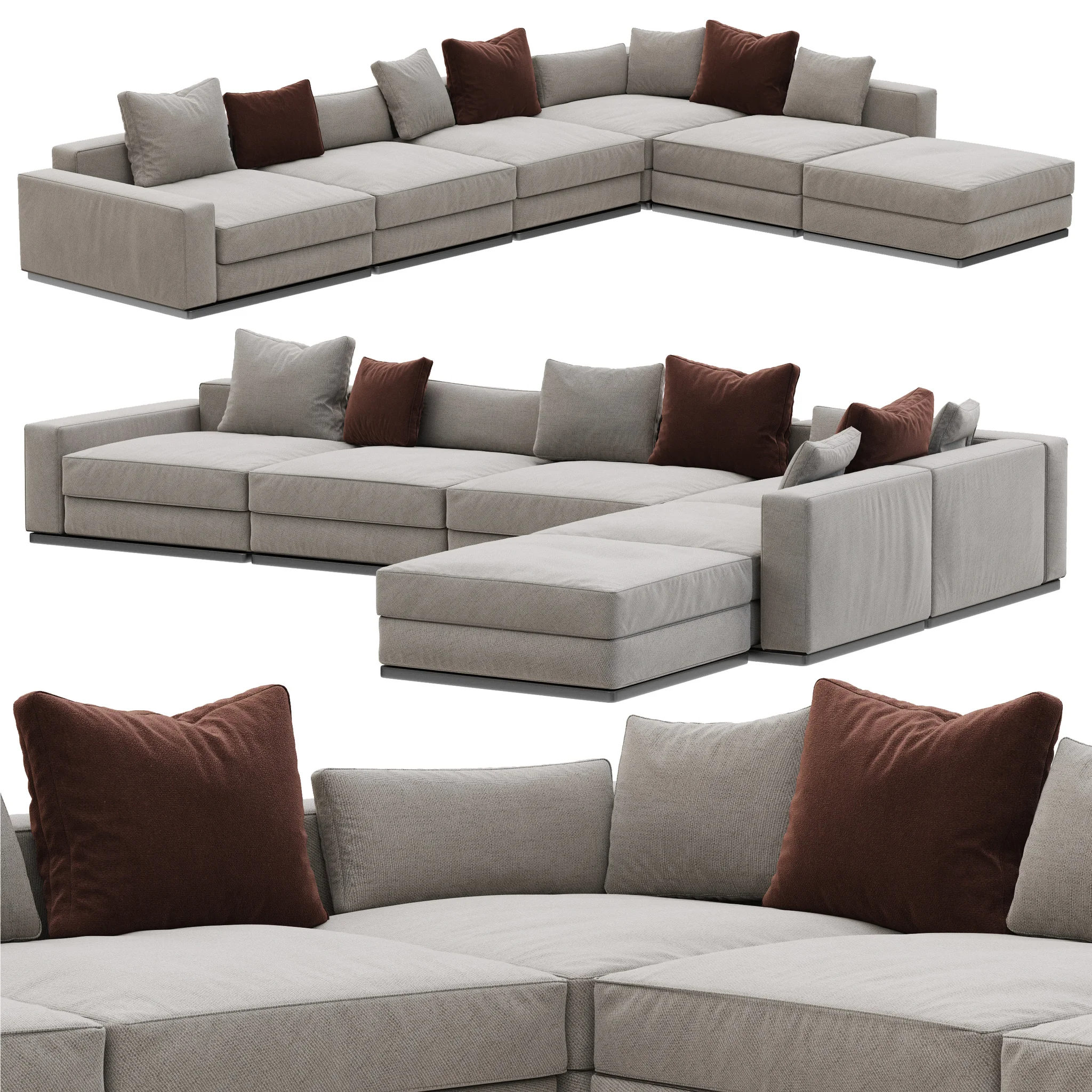 Flexform Beauty — 3D model preview 2
