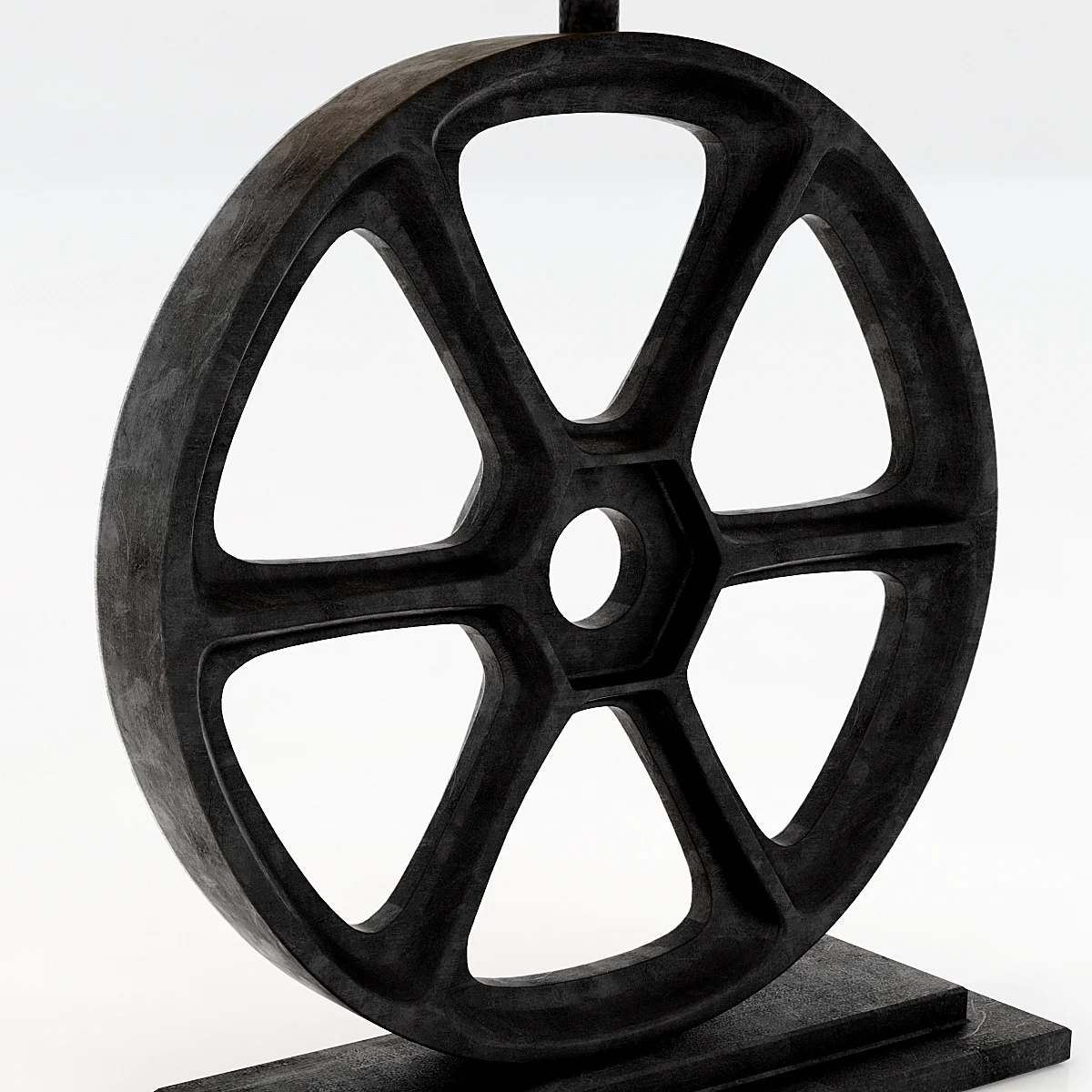 Restoration Hardware Gearworks Table Lamp Base — 3D model preview 1