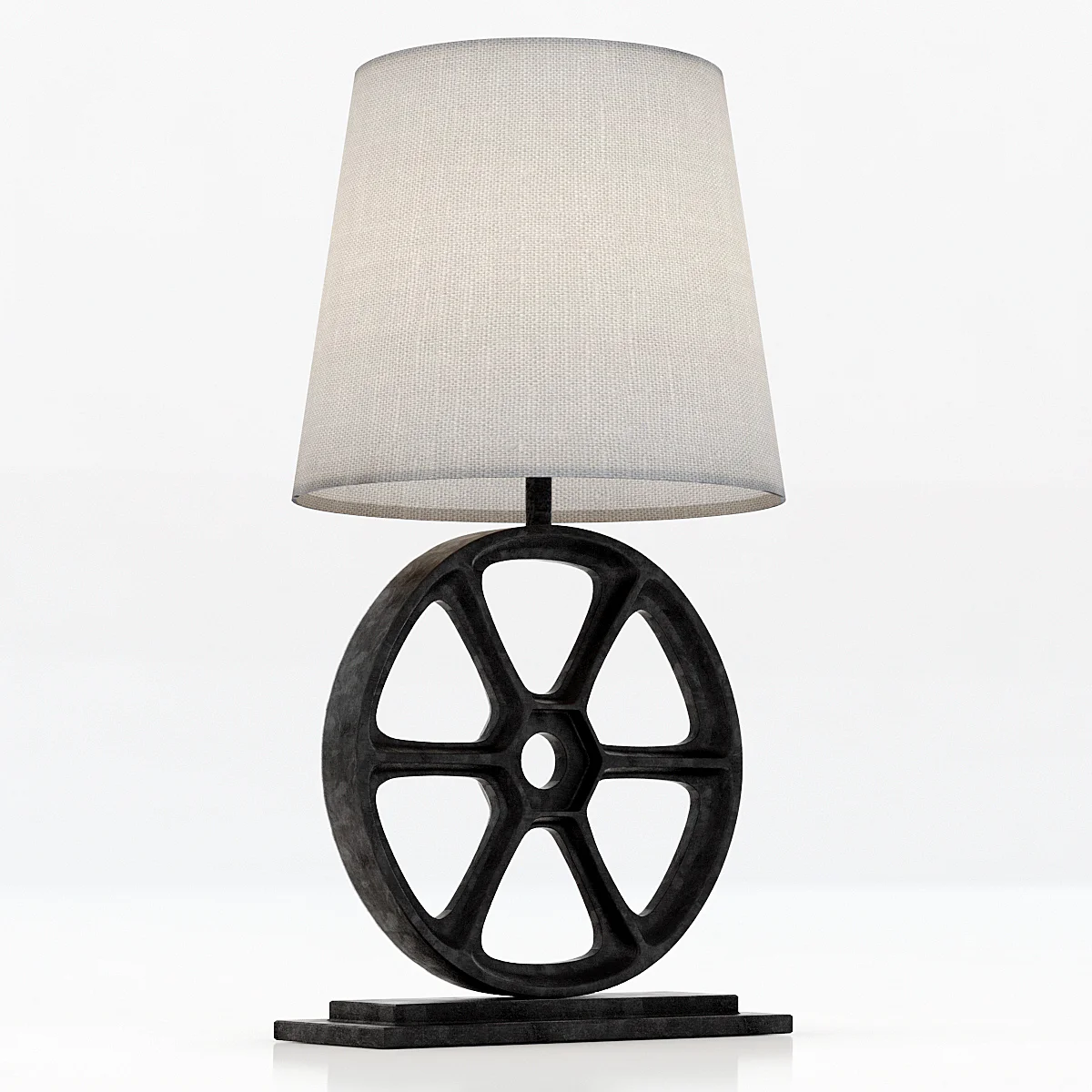 Restoration Hardware Gearworks Table Lamp Base — 3D model preview 2