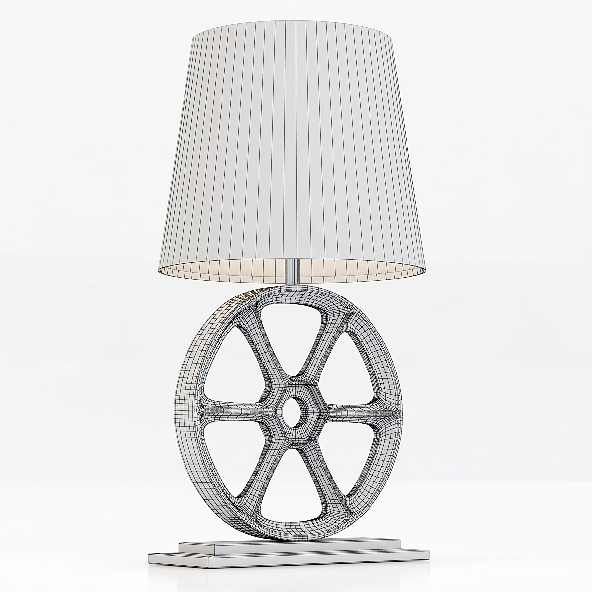 Restoration Hardware Gearworks Table Lamp Base — 3D model preview 4