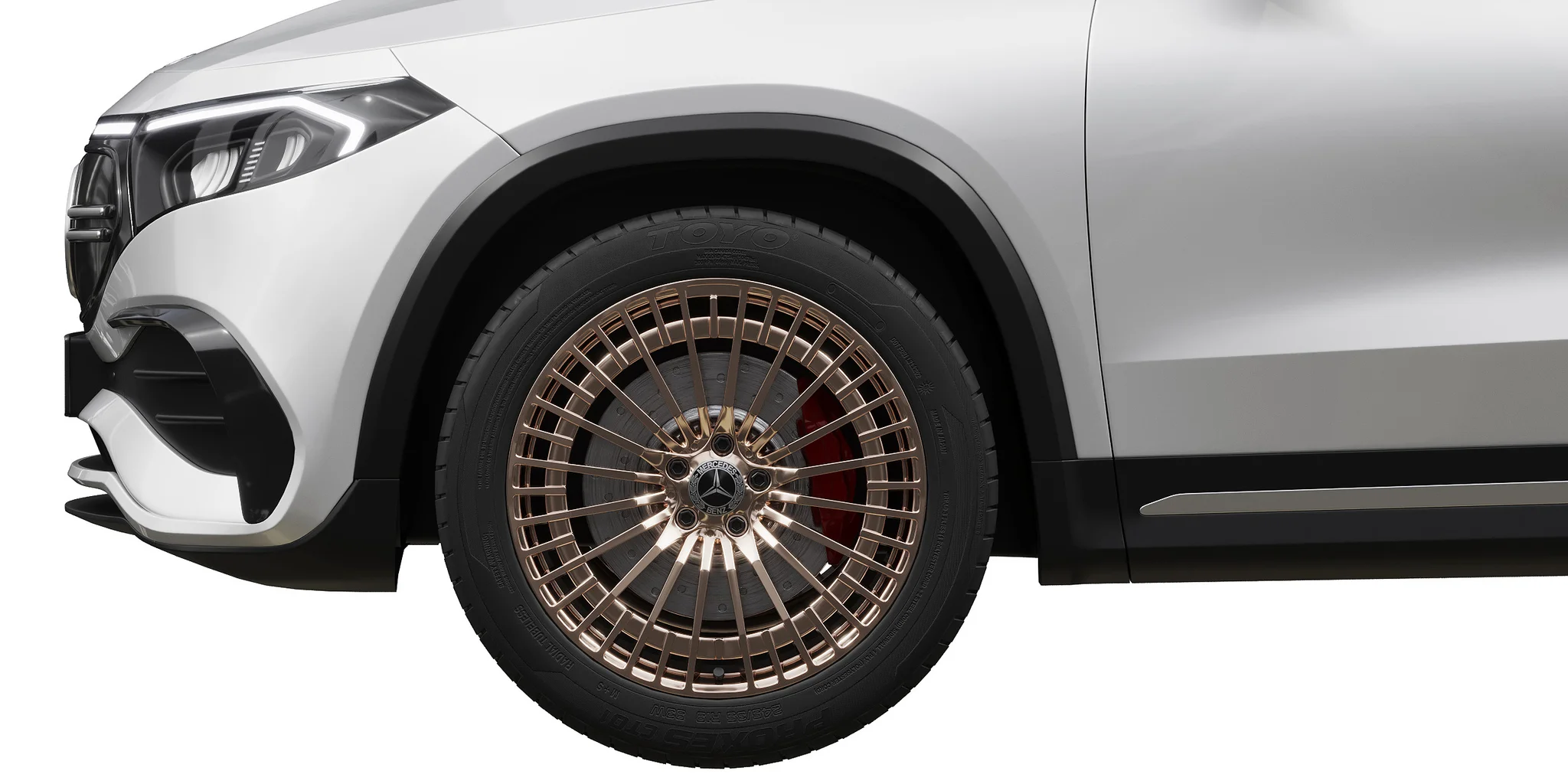 Mercedes Benz EQA, 3D model preview 1
