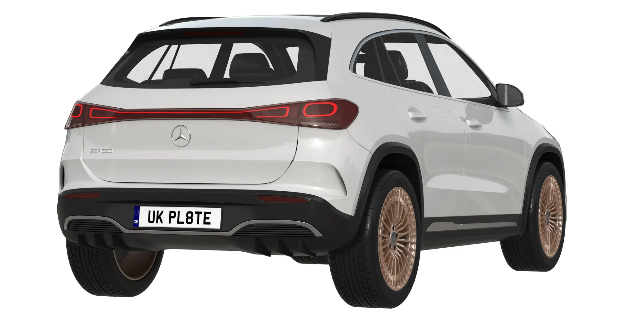 Mercedes Benz EQA, 3D model preview 9