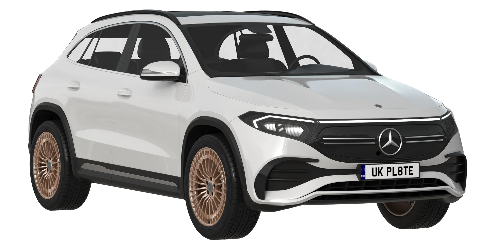 Mercedes Benz EQA, 3D model preview 19