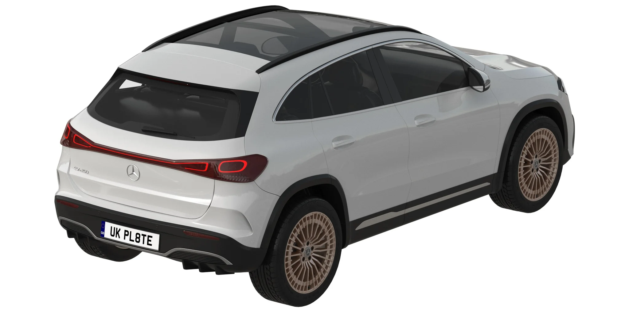 Mercedes Benz EQA, 3D model preview 36