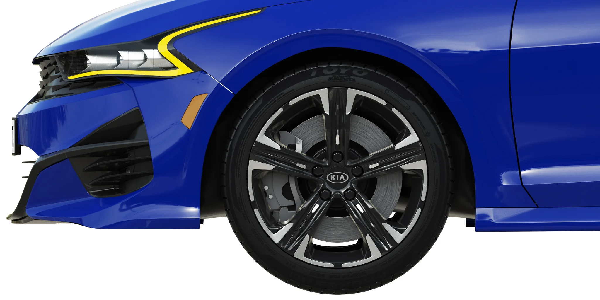 Kia K5, 3D model preview 3