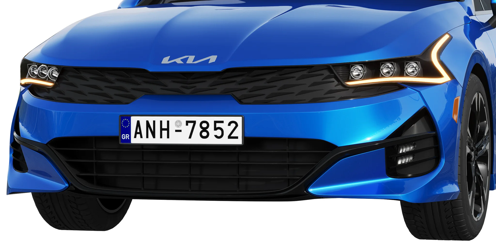 Kia K5, 3D model preview 5