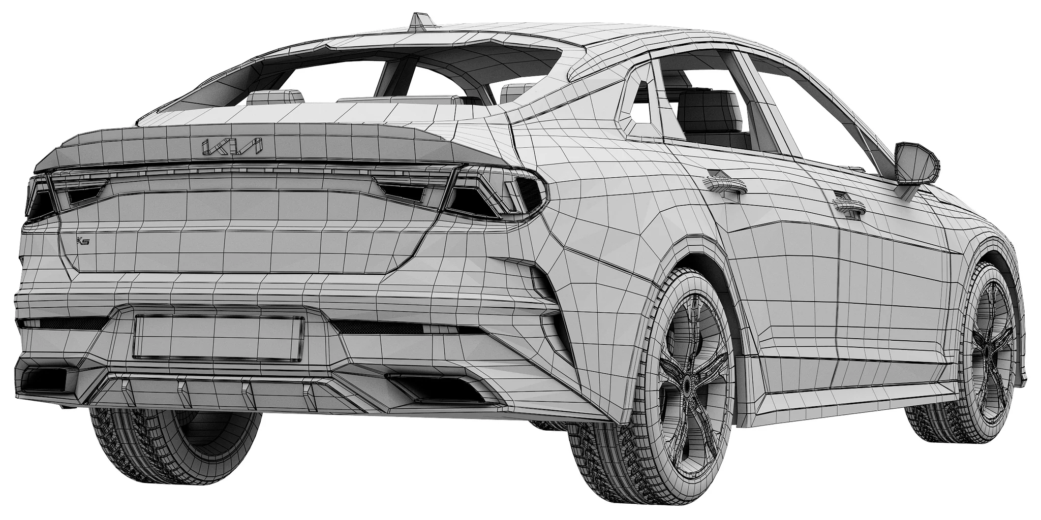 Kia K5, 3D model preview 8
