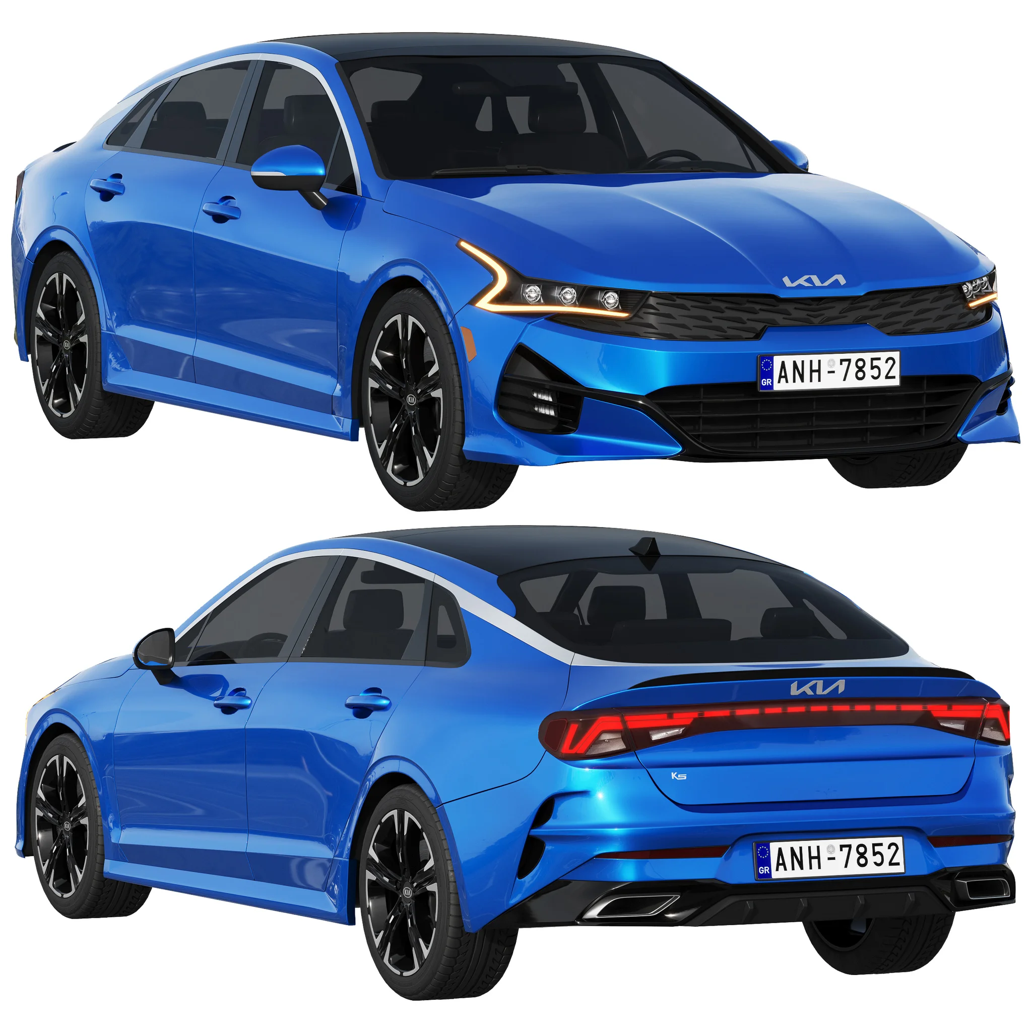 Kia K5, 3D model preview 16