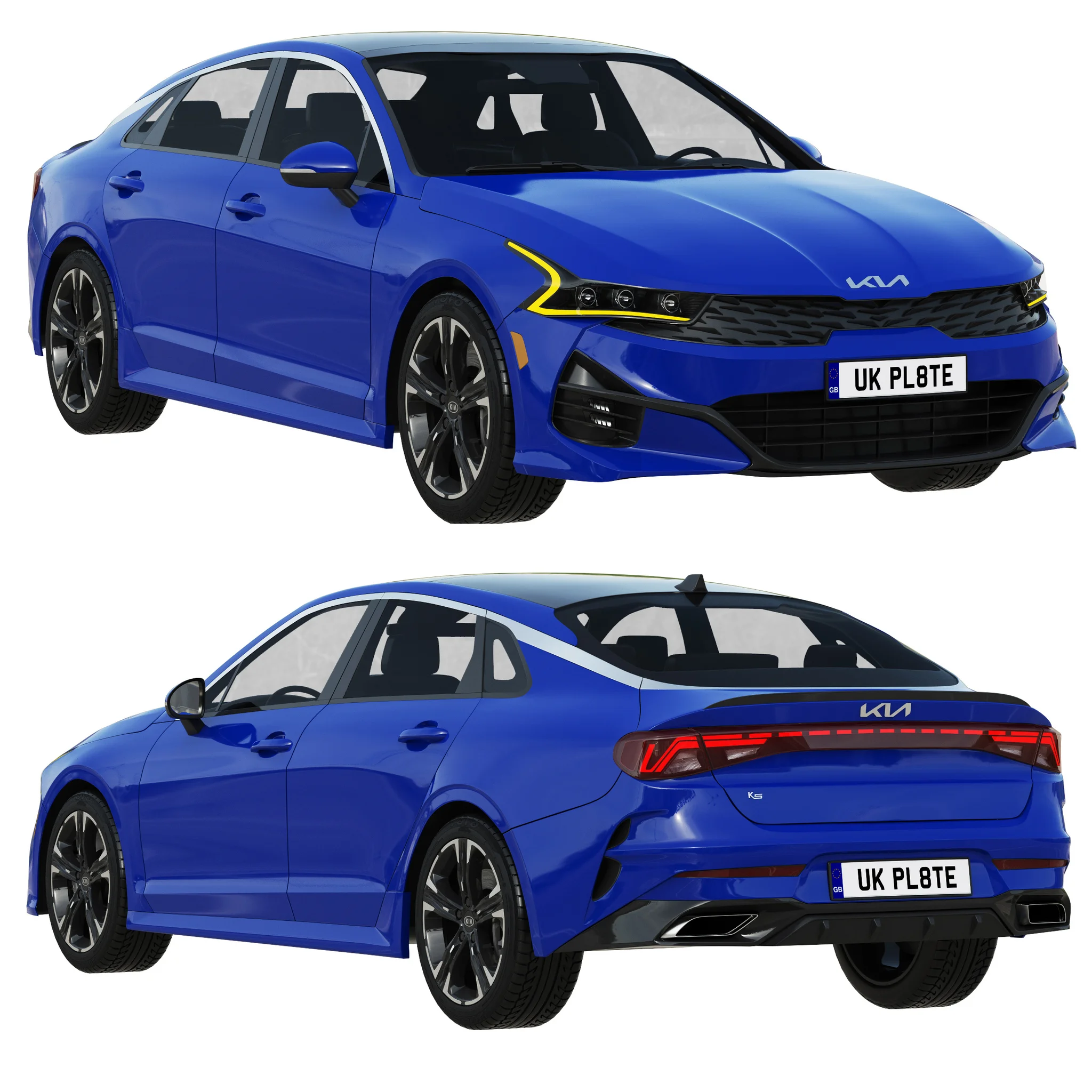 Kia K5, 3D model preview 21