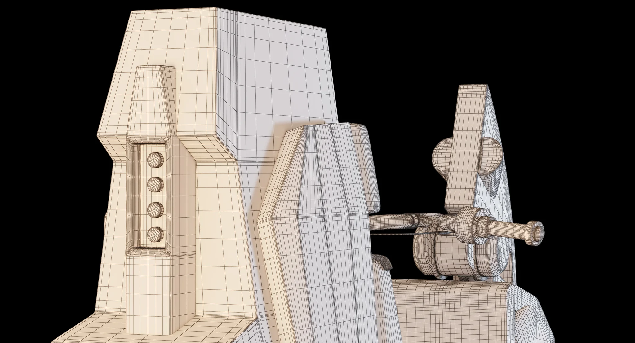 Razalon FC 20 Speeder Bike — 3D model preview 3