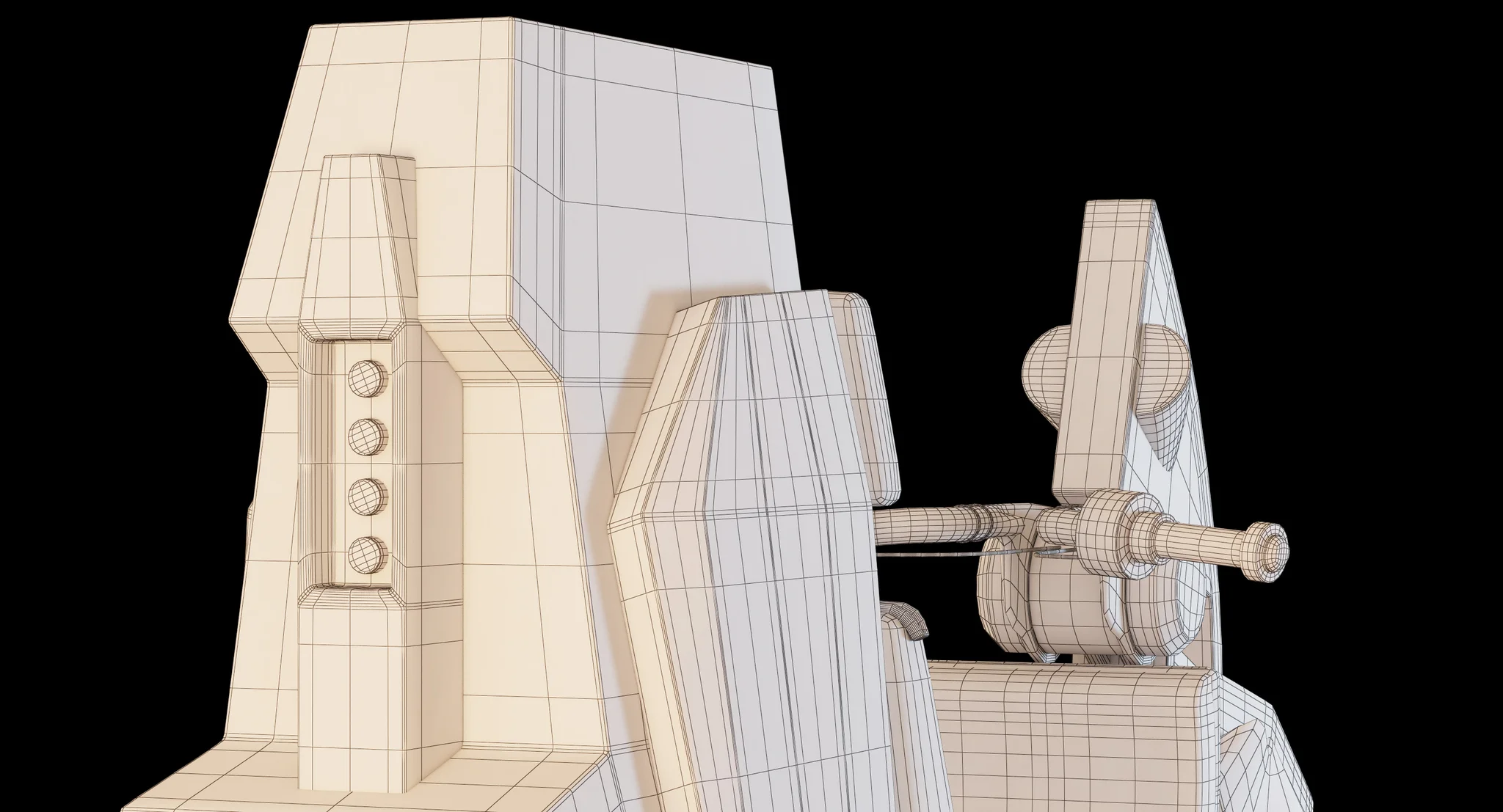 Razalon FC 20 Speeder Bike — 3D model preview 4