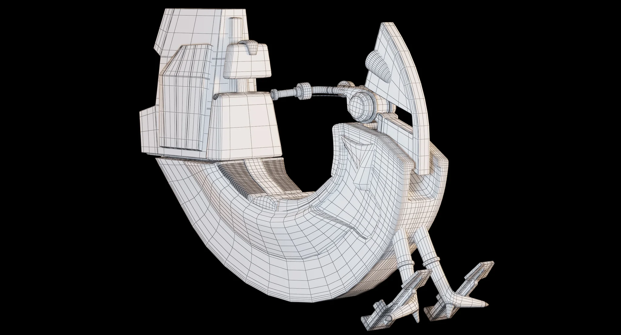 Razalon FC 20 Speeder Bike — 3D model preview 7