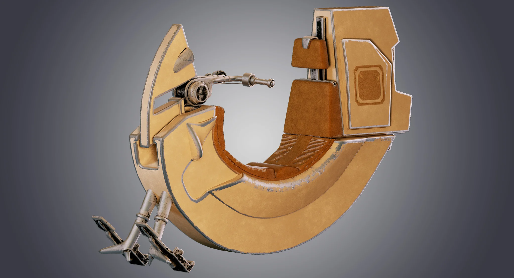 Razalon FC 20 Speeder Bike — 3D model preview 14