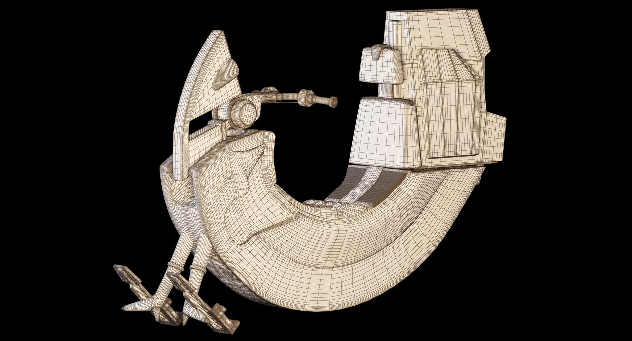 Razalon FC 20 Speeder Bike — 3D model preview 15