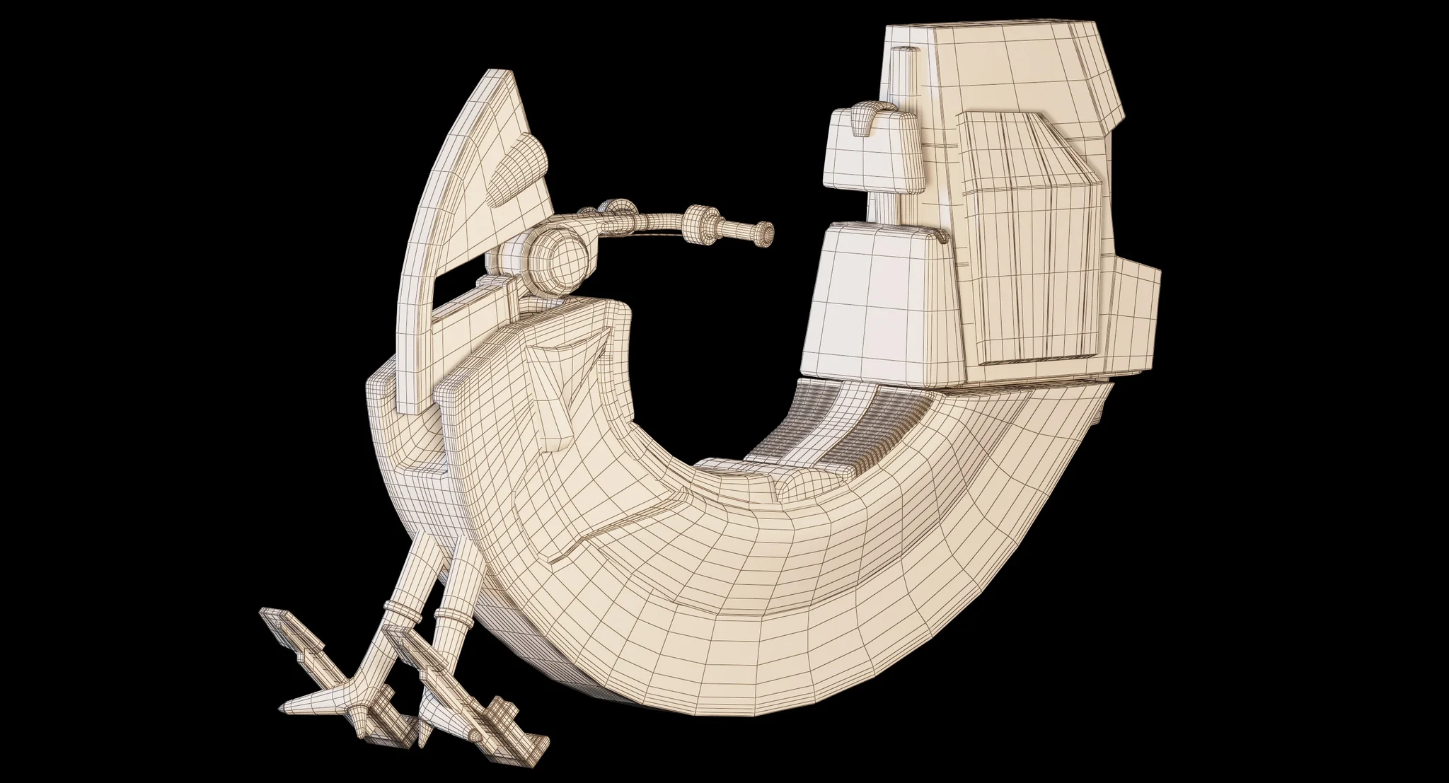 Razalon FC 20 Speeder Bike — 3D model preview 16