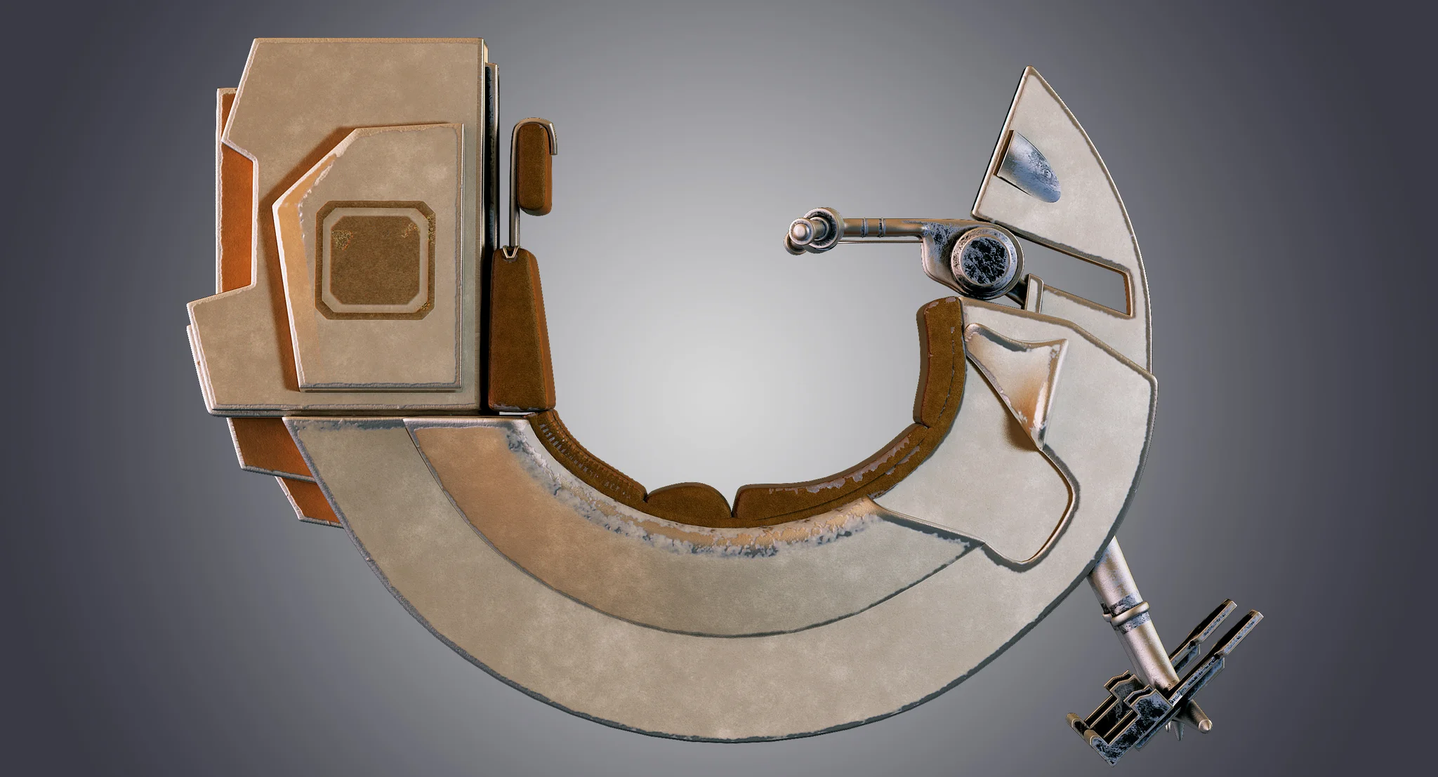 Razalon FC 20 Speeder Bike — 3D model preview 17