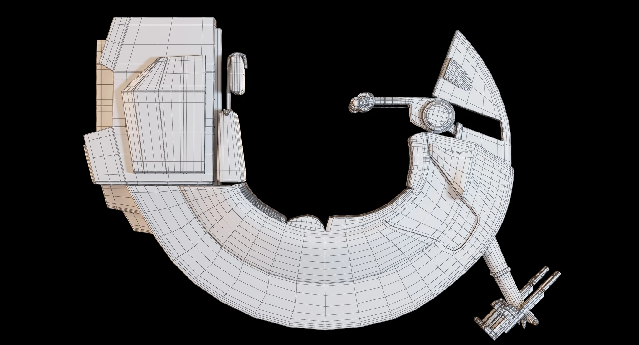 Razalon FC 20 Speeder Bike — 3D model preview 19