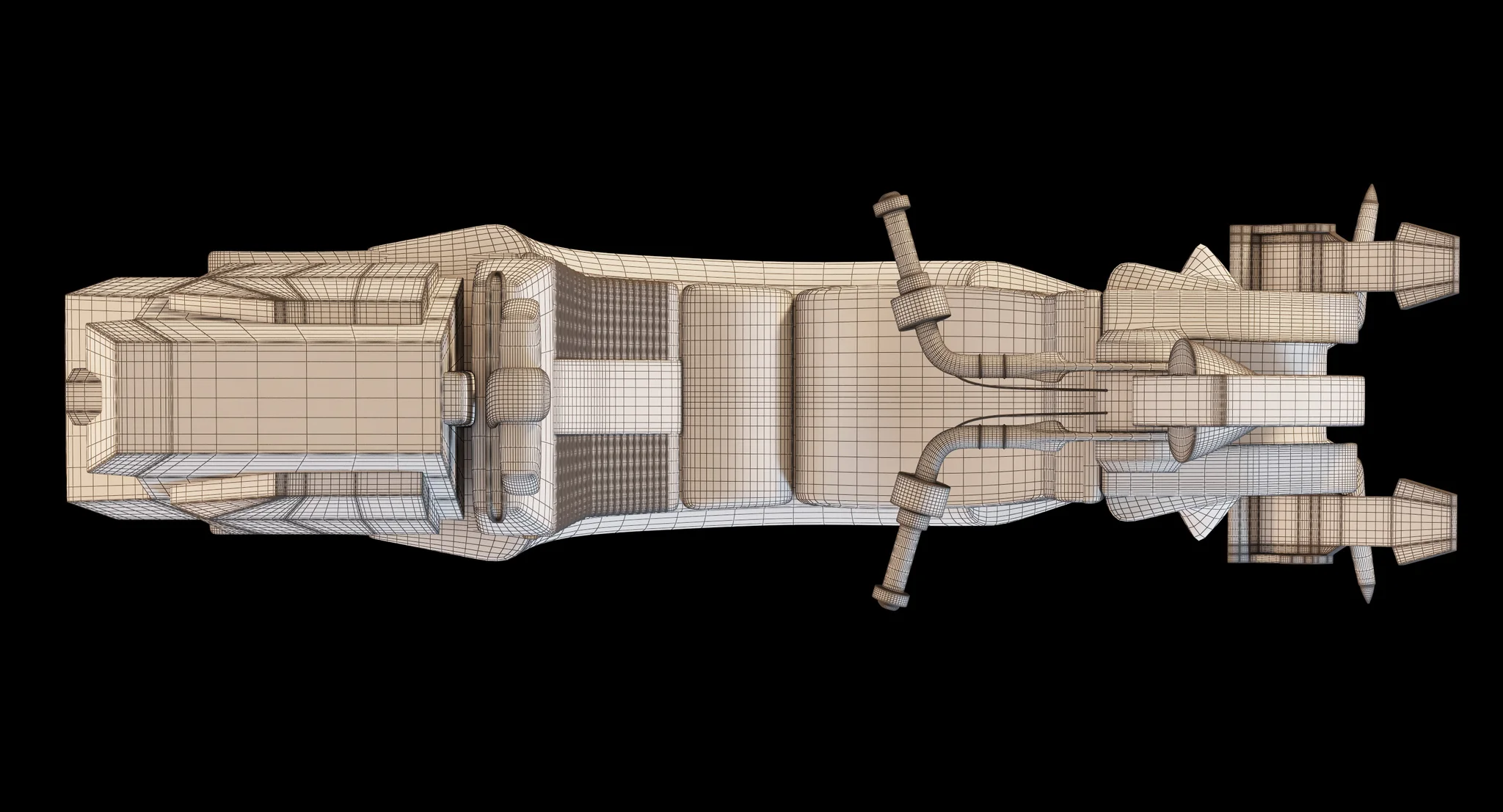 Razalon FC 20 Speeder Bike — 3D model preview 21