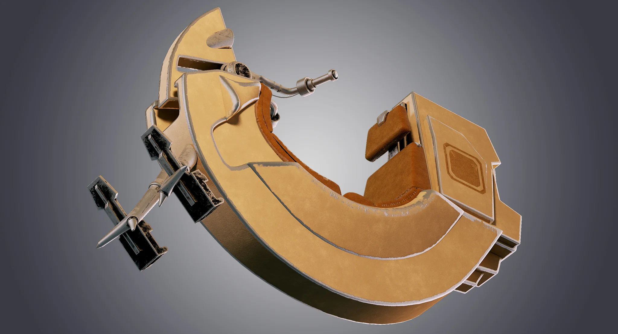 Razalon FC 20 Speeder Bike — 3D model preview 23