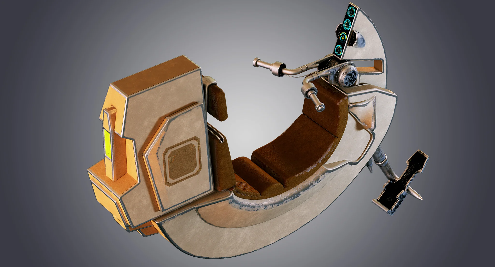 Razalon FC 20 Speeder Bike — 3D model preview 29