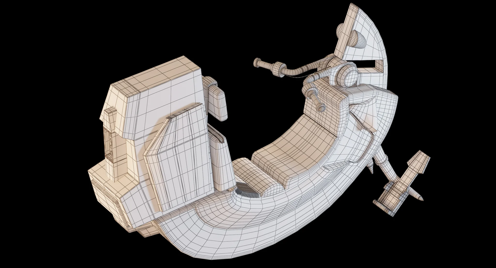 Razalon FC 20 Speeder Bike — 3D model preview 31