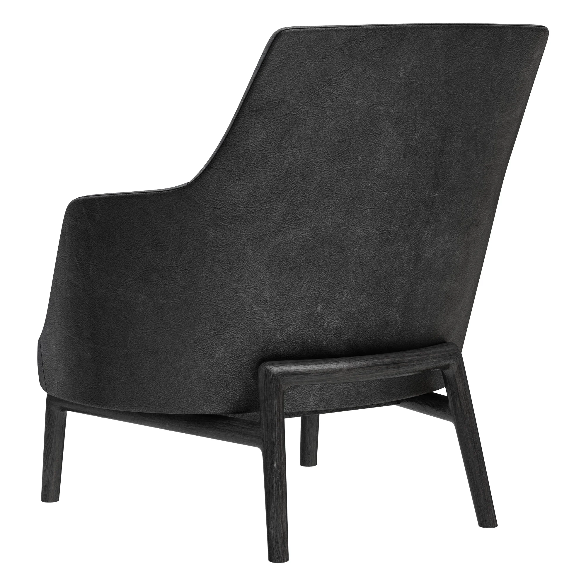 Flexform Leda Leather — 3D model preview 4