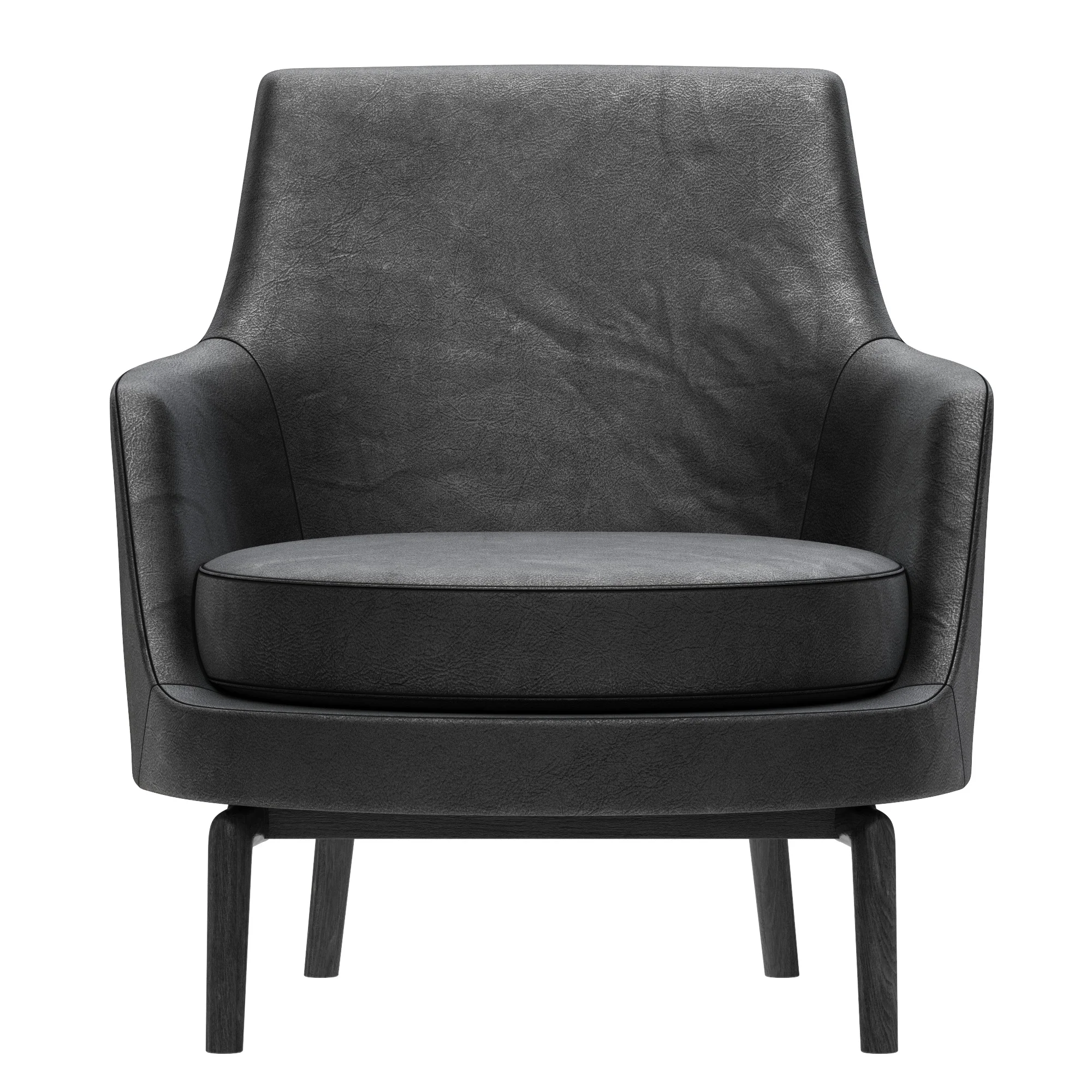 Flexform Leda Leather — 3D model preview 6