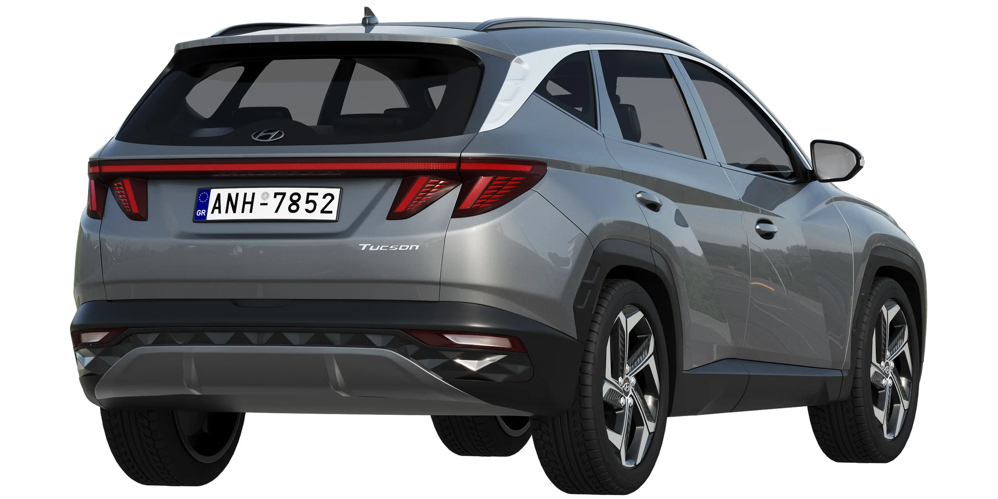 Hyundai Tucson, 3D model preview 6