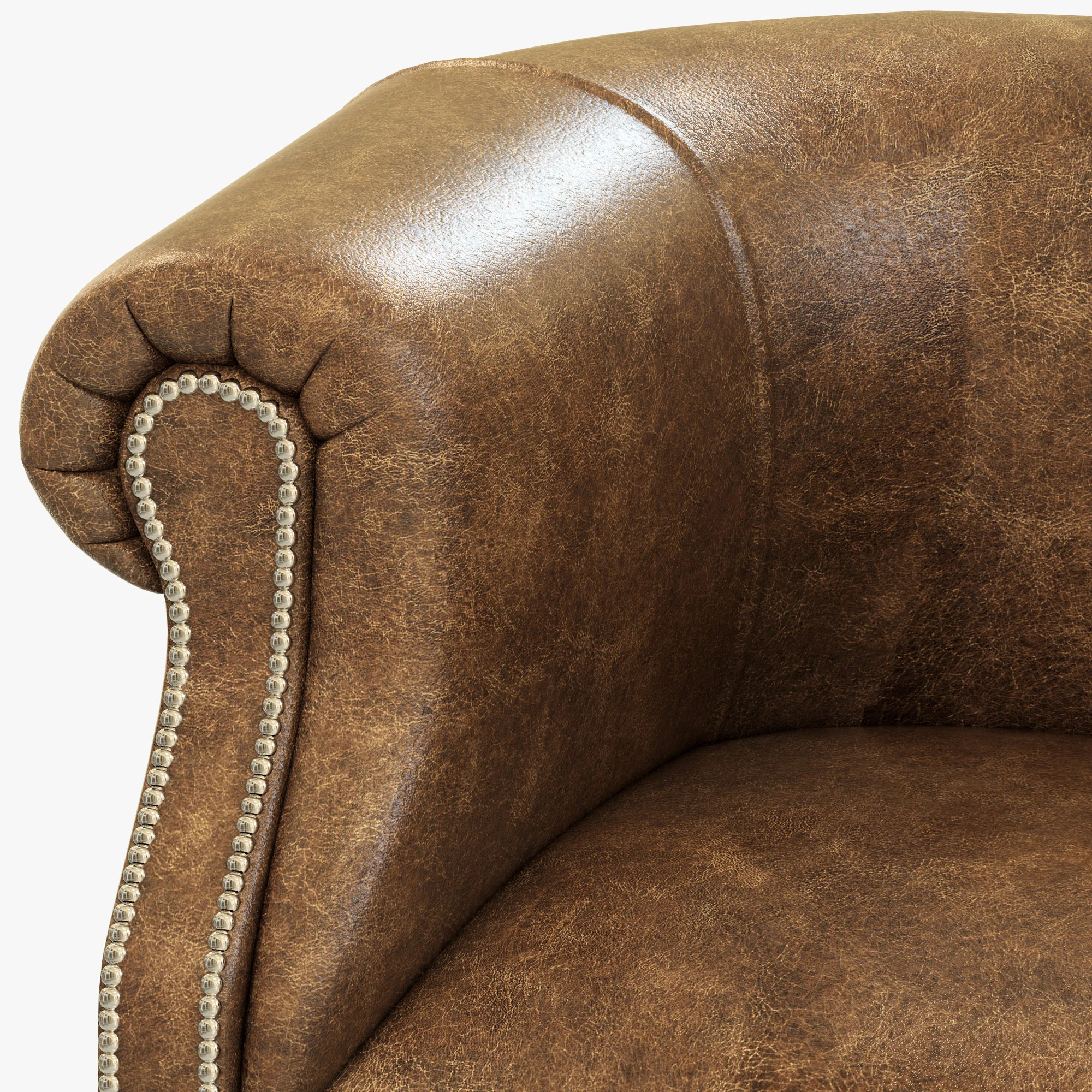 Dantone Home Marlou Armchair — 3D model preview 5