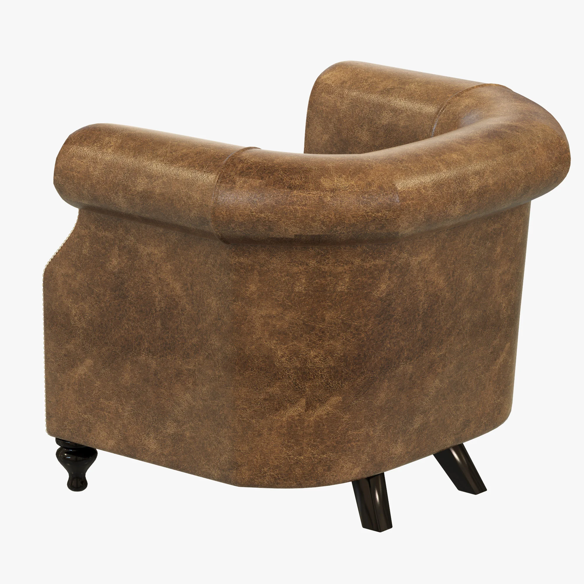 Dantone Home Marlou Armchair — 3D model preview 6