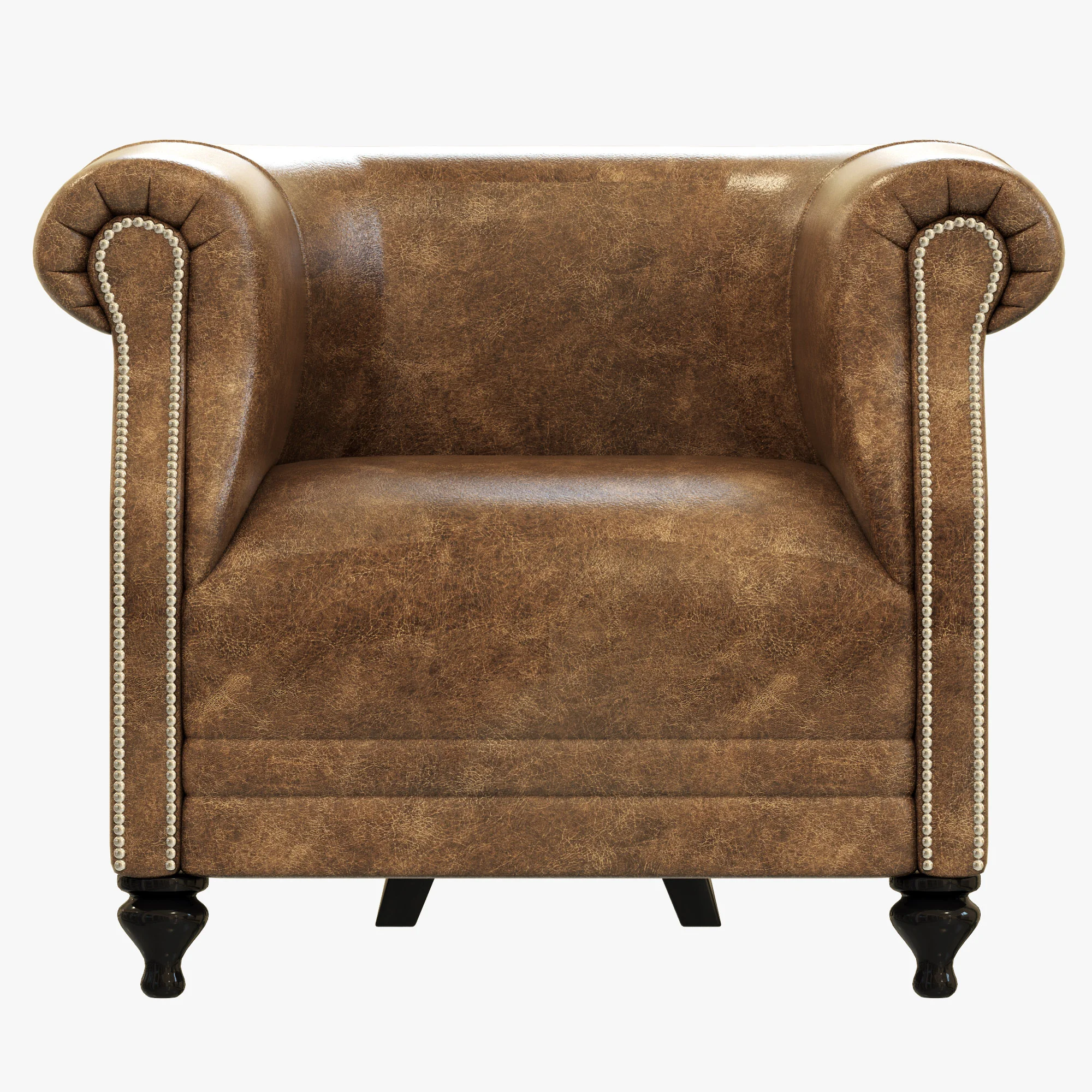 Dantone Home Marlou Armchair — 3D model preview 10