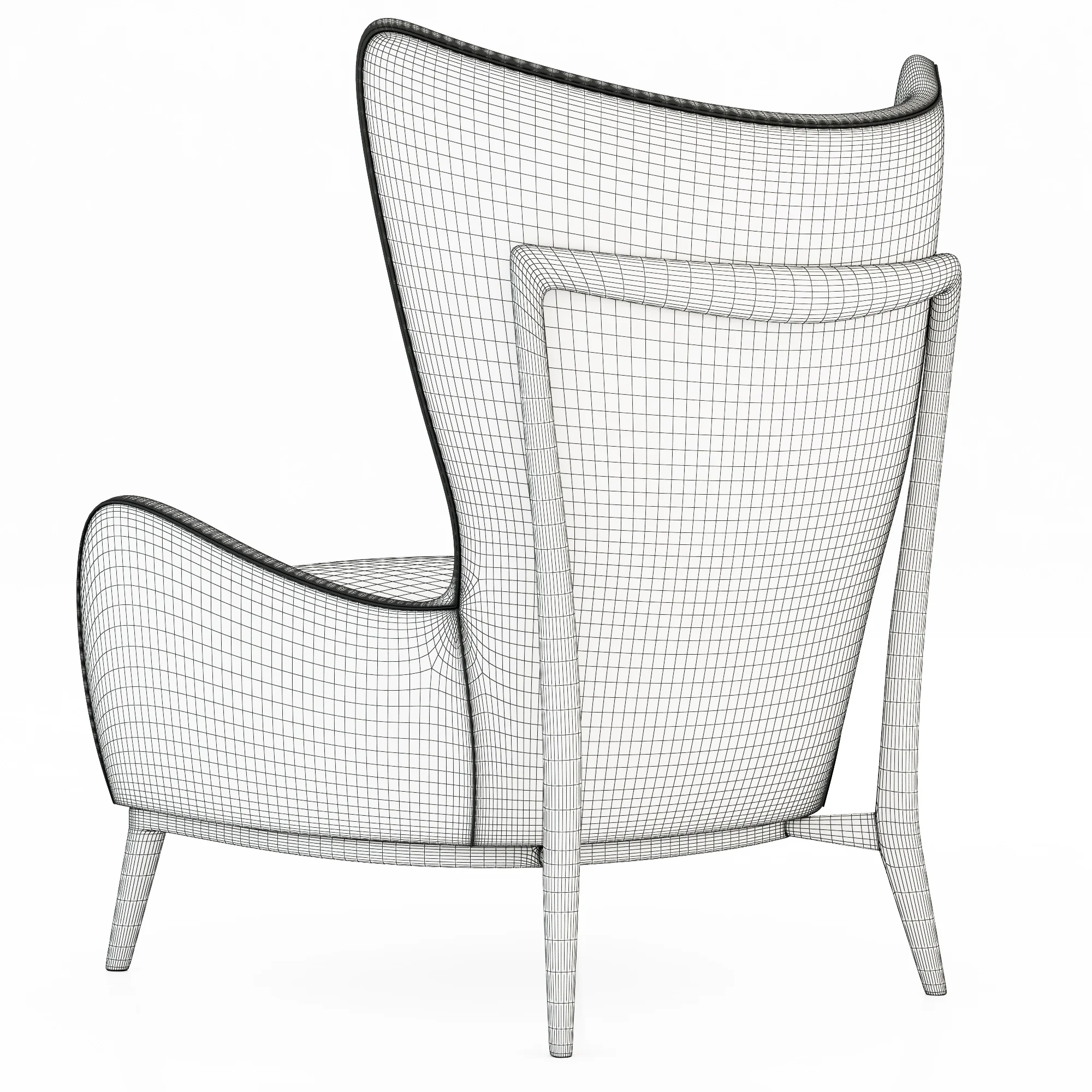 Caracole What'S New Pussycat — 3D model preview 6