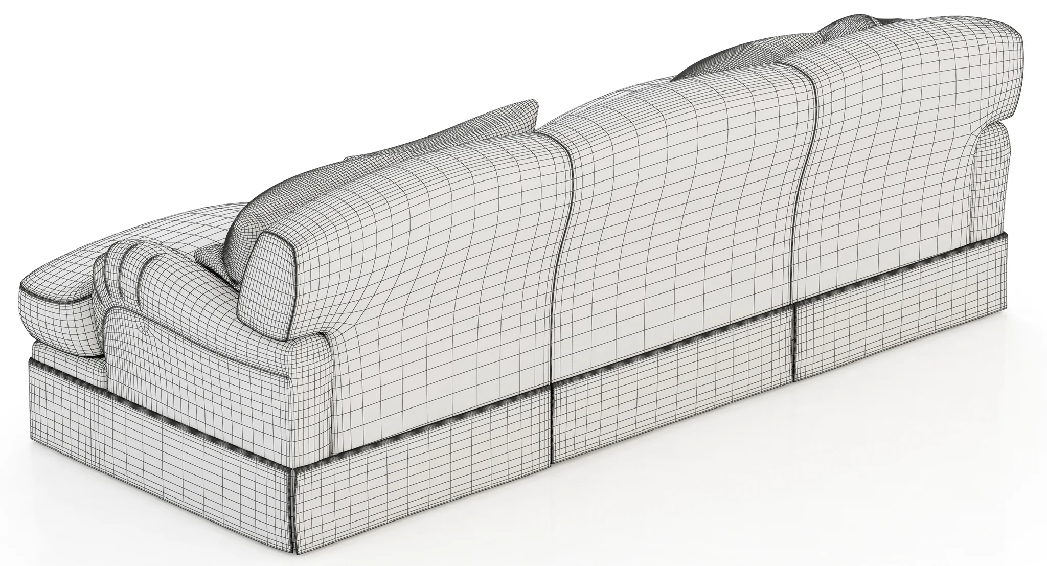 Ralph Lauren Home MAYFAIR SALON SOFA — 3D model preview 1