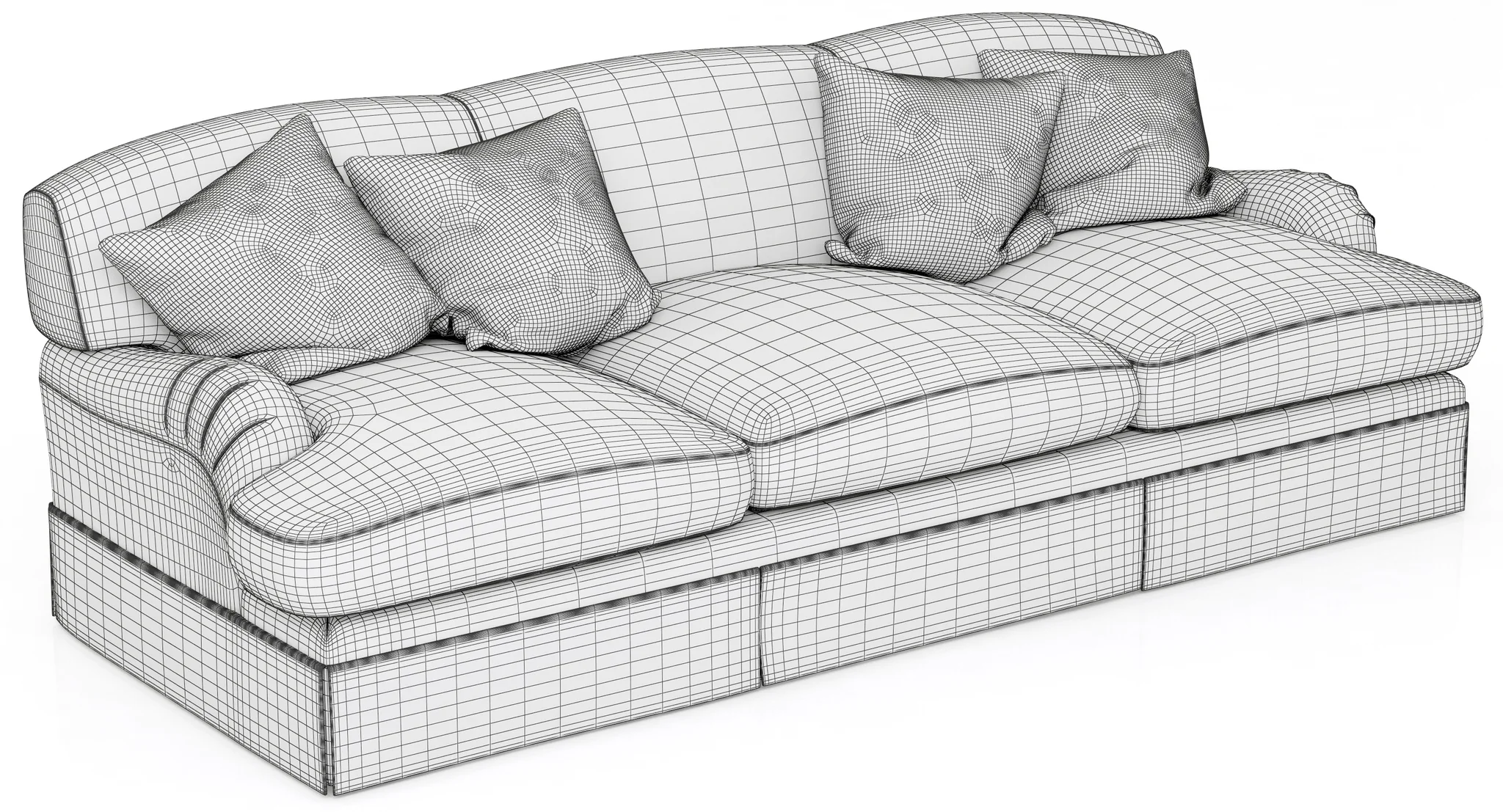 Ralph Lauren Home MAYFAIR SALON SOFA — 3D model preview 5
