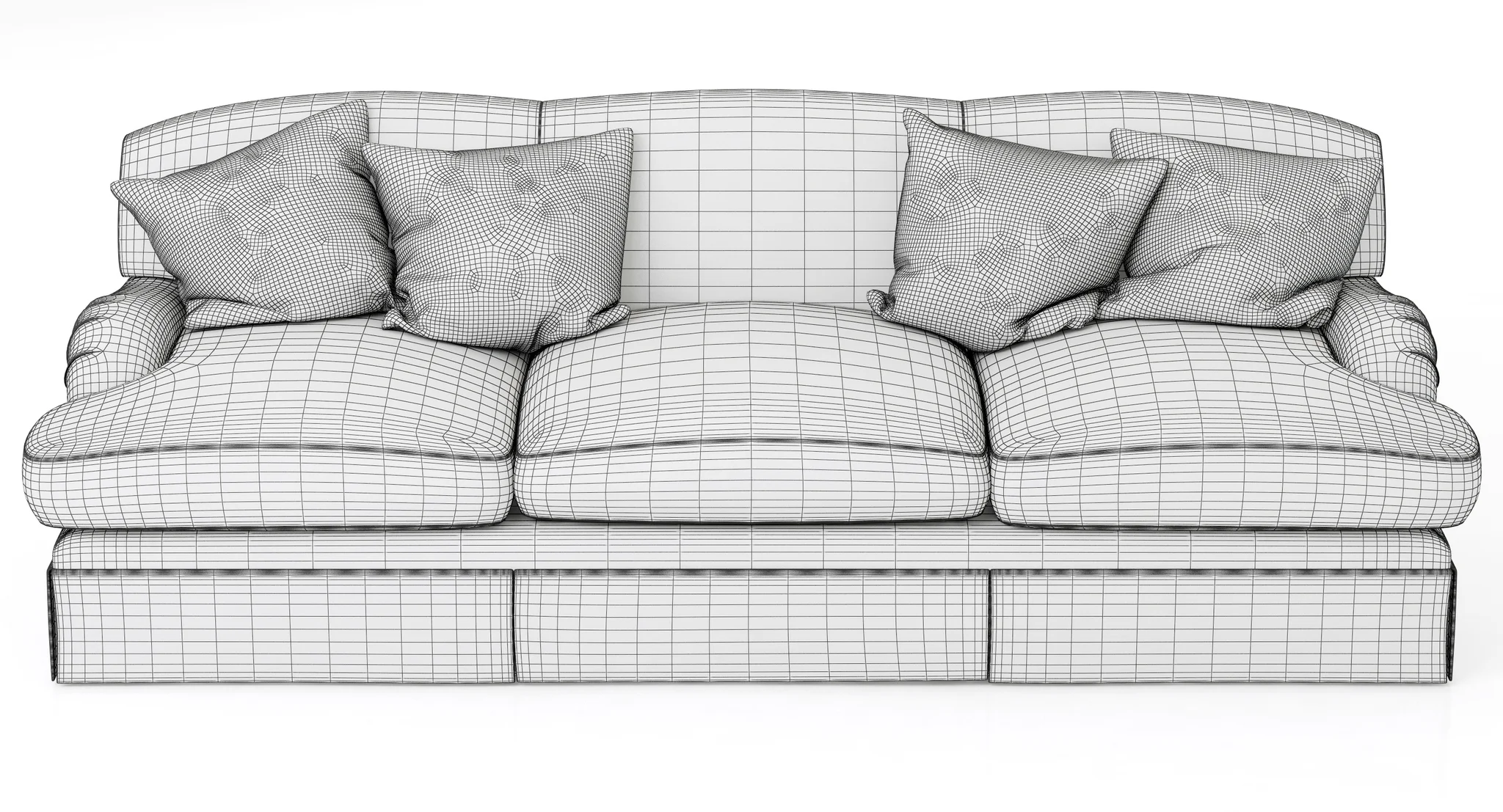 Ralph Lauren Home MAYFAIR SALON SOFA — 3D model preview 11