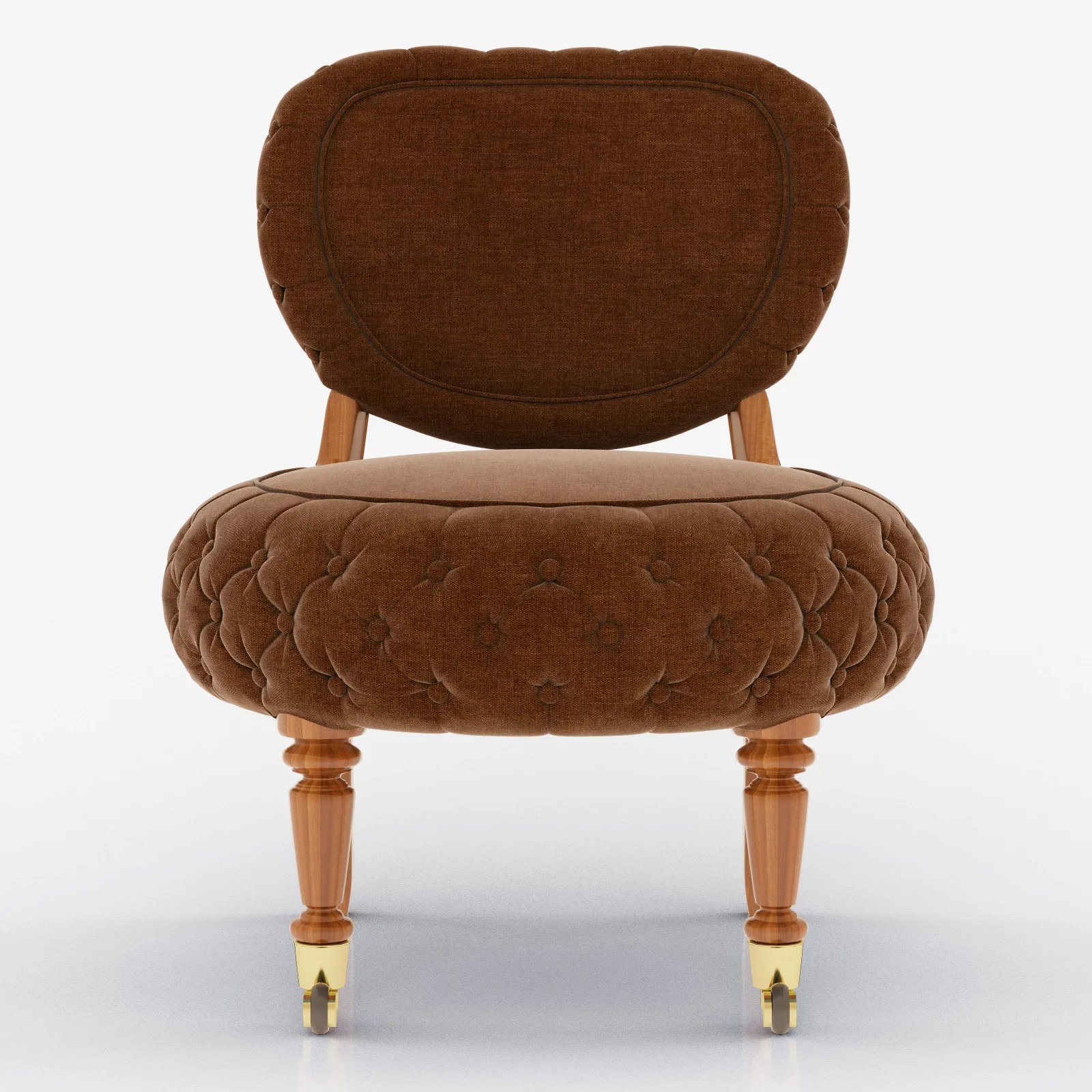 Barrio Puff Chair — 3D model preview 7