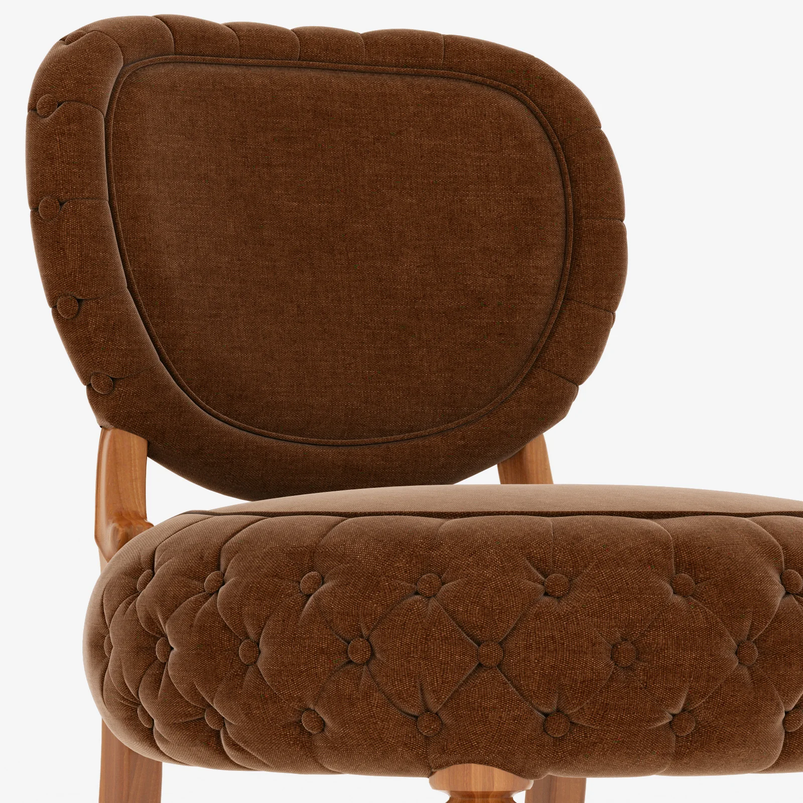 Barrio Puff Chair — 3D model preview 11
