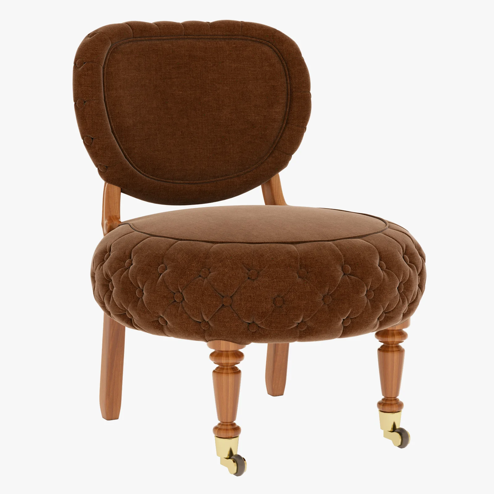 Barrio Puff Chair — 3D model preview 13