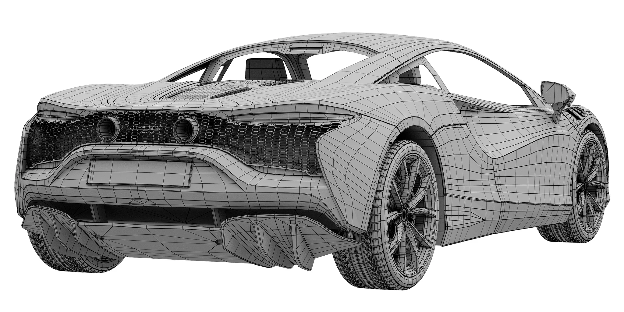 McLaren Artura, 3D model preview 11