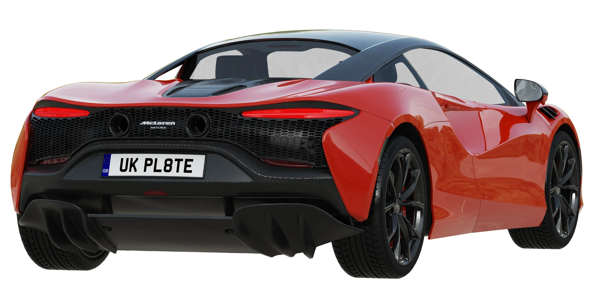 McLaren Artura, 3D model preview 12