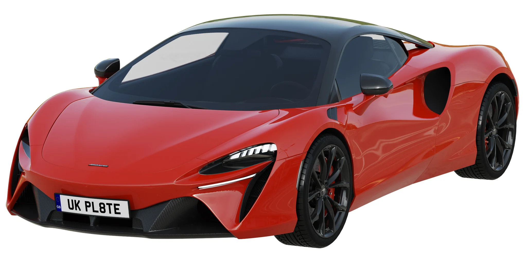 McLaren Artura, 3D model preview 16