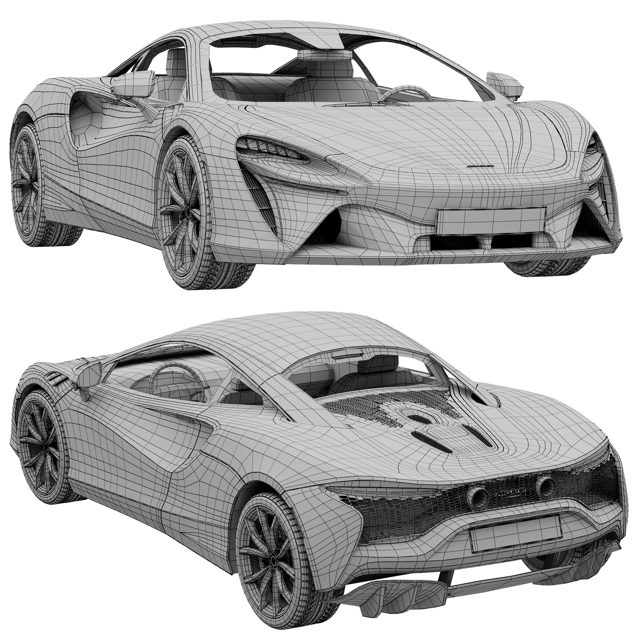 McLaren Artura, 3D model preview 21