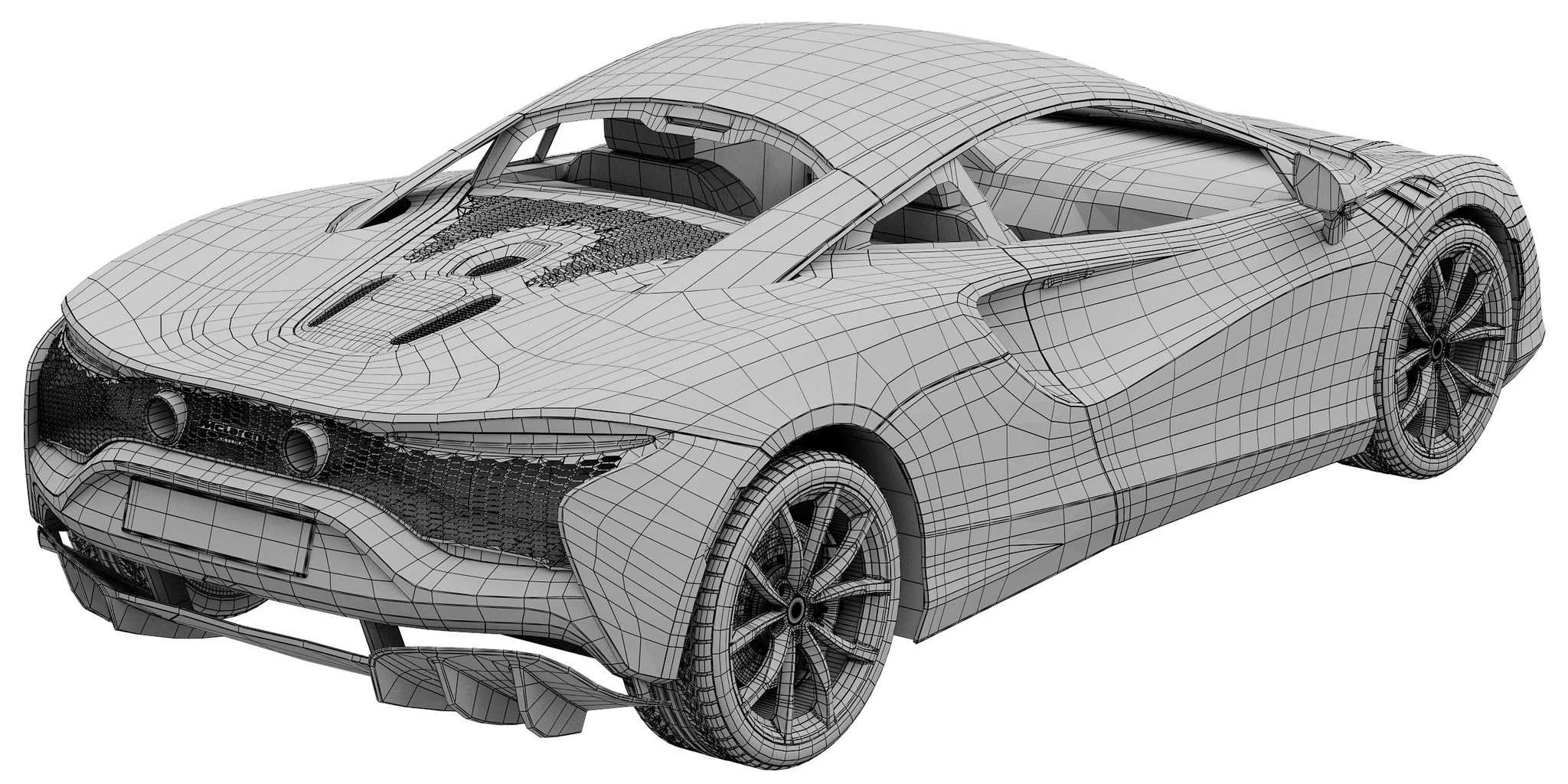 McLaren Artura, 3D model preview 37