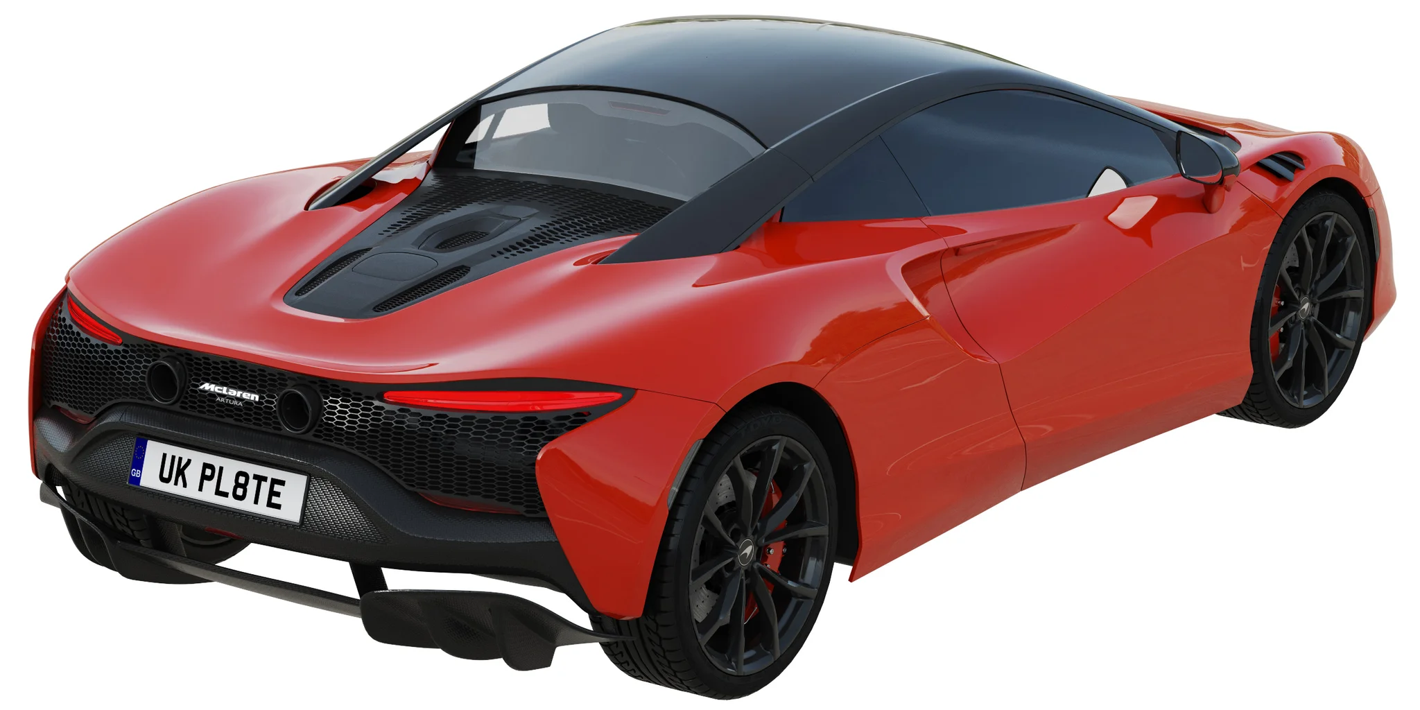 McLaren Artura, 3D model preview 38